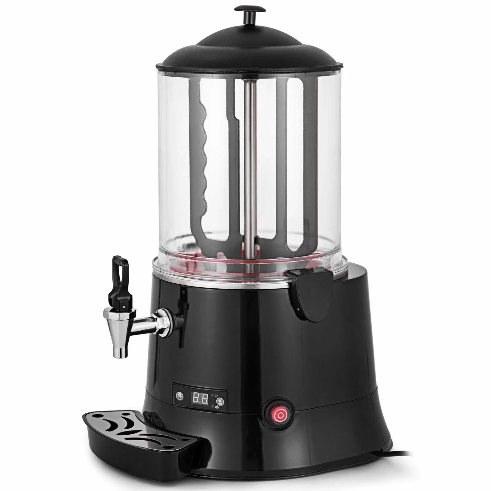 VEVOR 10L Dispensador de Chocolate Caliente 220V 400W Máquina Comercial de Chocolate Caliente para Hoteles, Restaurantes, Cafeterías, Chocolaterías, etc