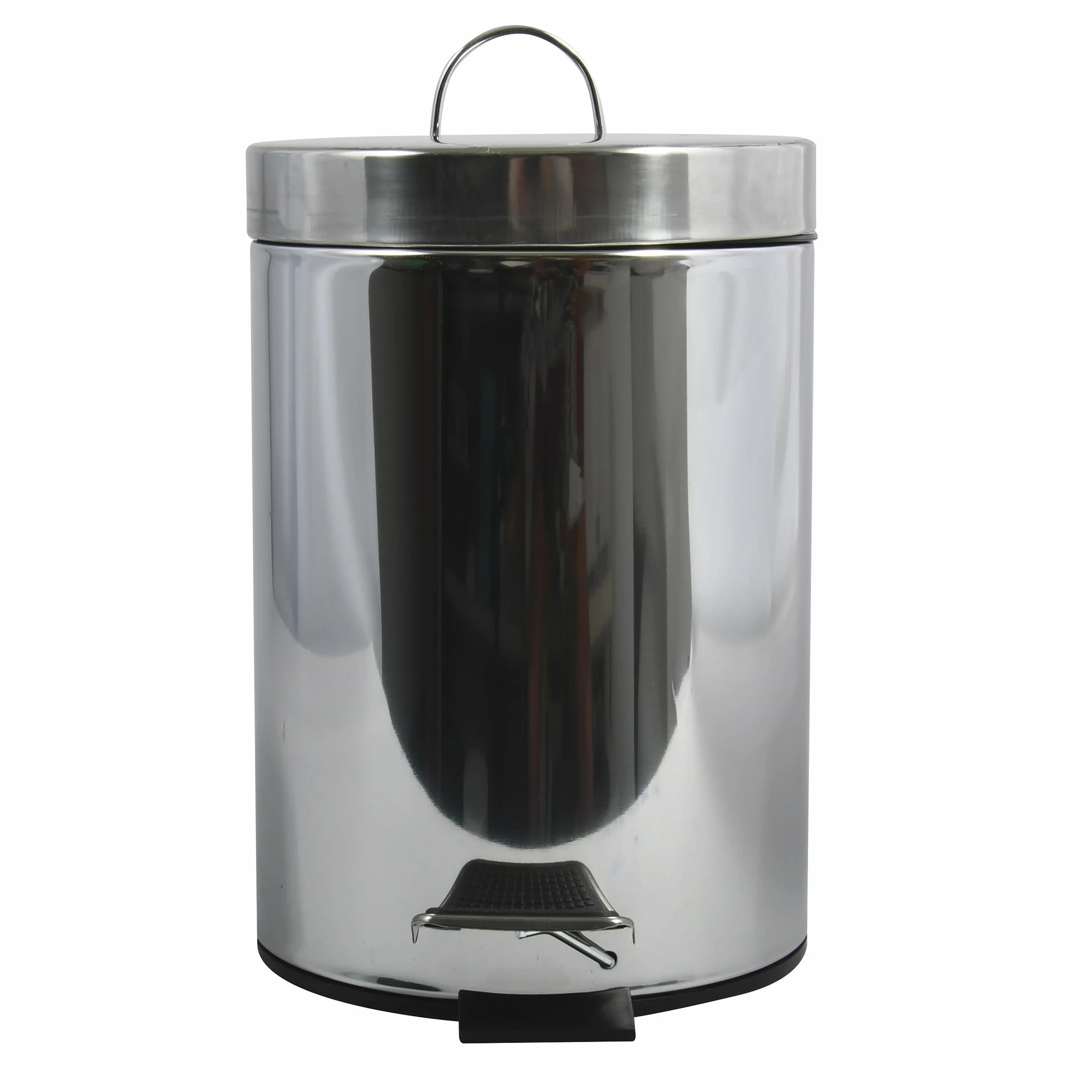 Papelera de baño acero inoxidable con pedal 5L