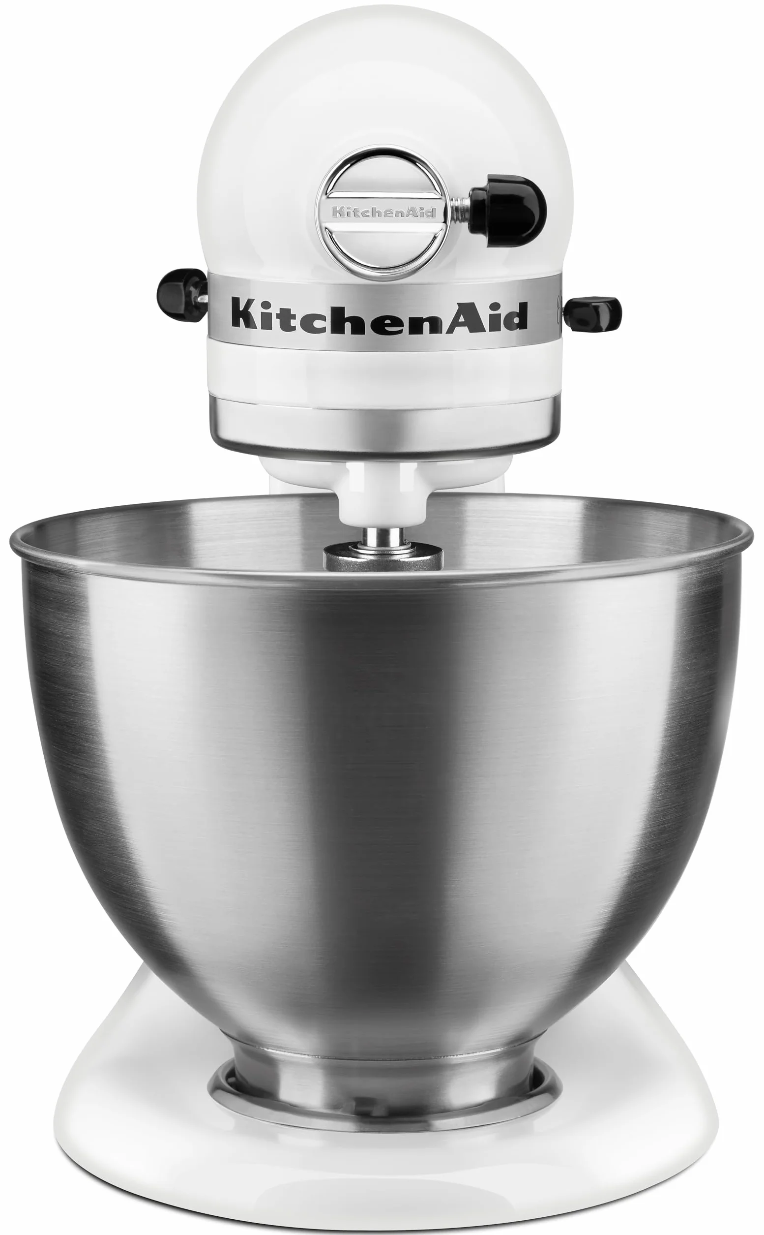 Kitchenaid 5K45SSEWH Serie Classic - Batidora amasadora multifunción, color blanco