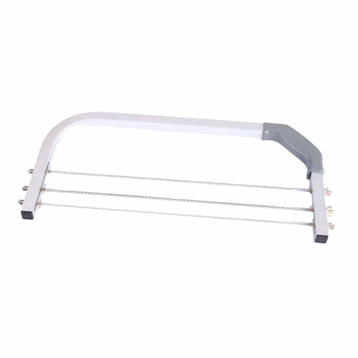 Cortador Pasteles 3 Cuchillas Ajustable 14 Pulgadas en Aleación Aluminio | Cortador de Bizcocho, Rebanador de Capas 3 Cuchillas, para Repostería Casera y Principiantes