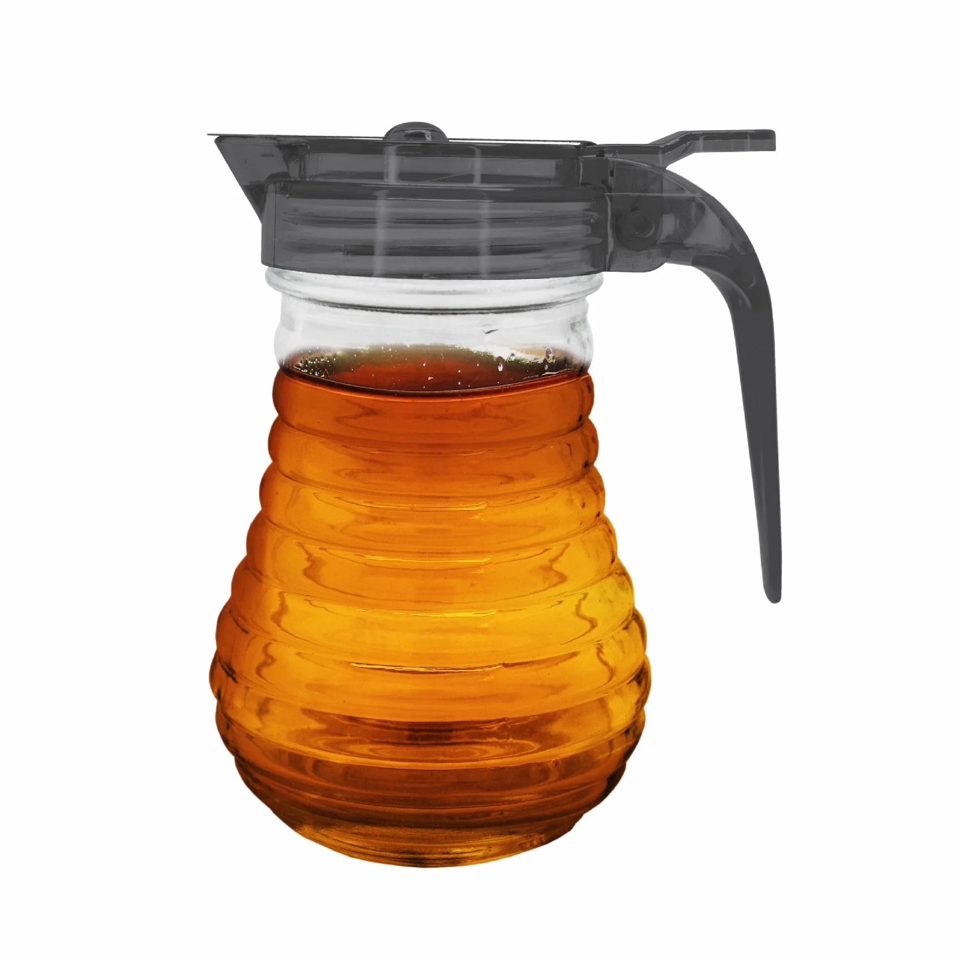 Nerthus FIH 347 jarra miel cristal dispensador miel transparente