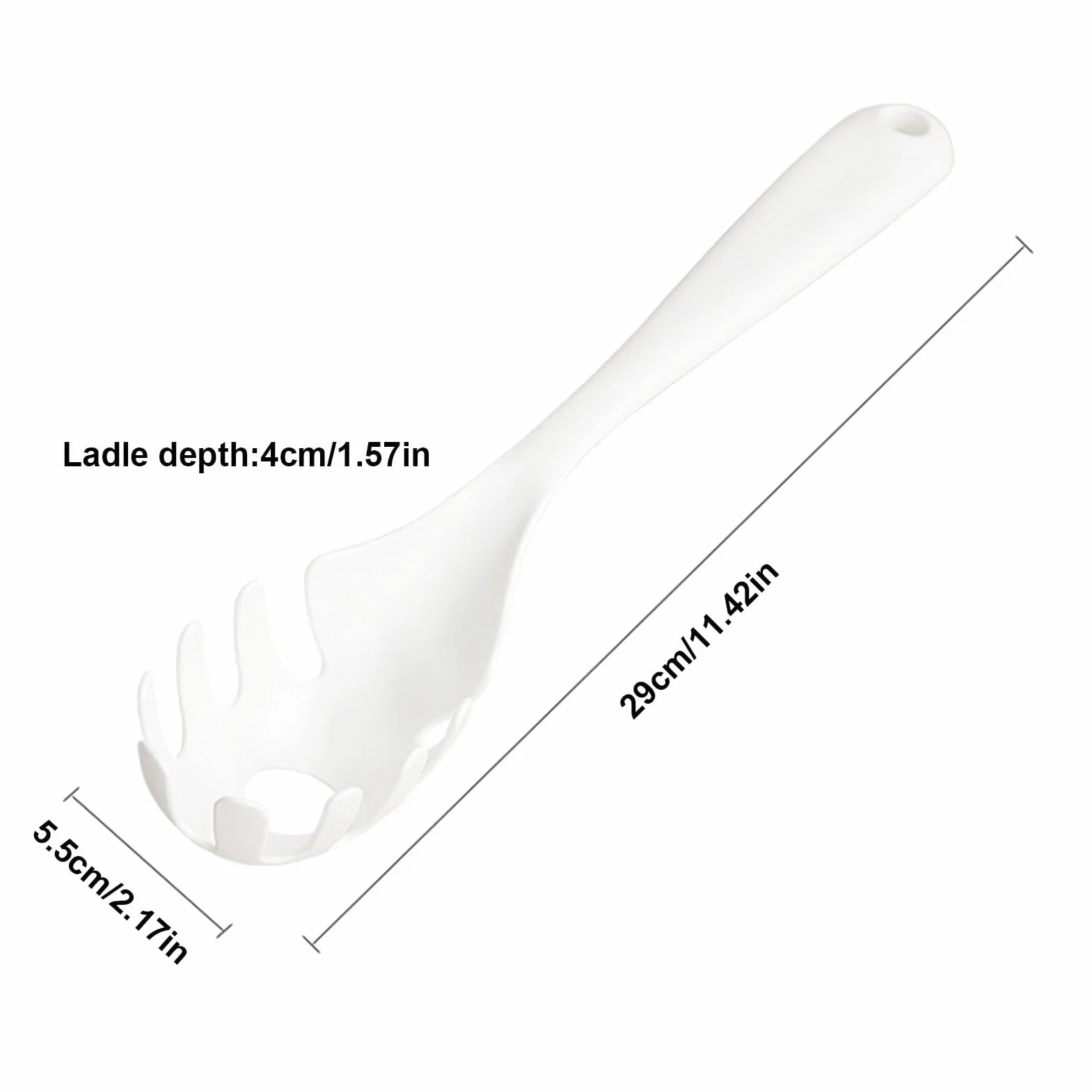 Tenedor para pasta, cuchara para espaguetis con dientes mejorados, utensilios de cocina