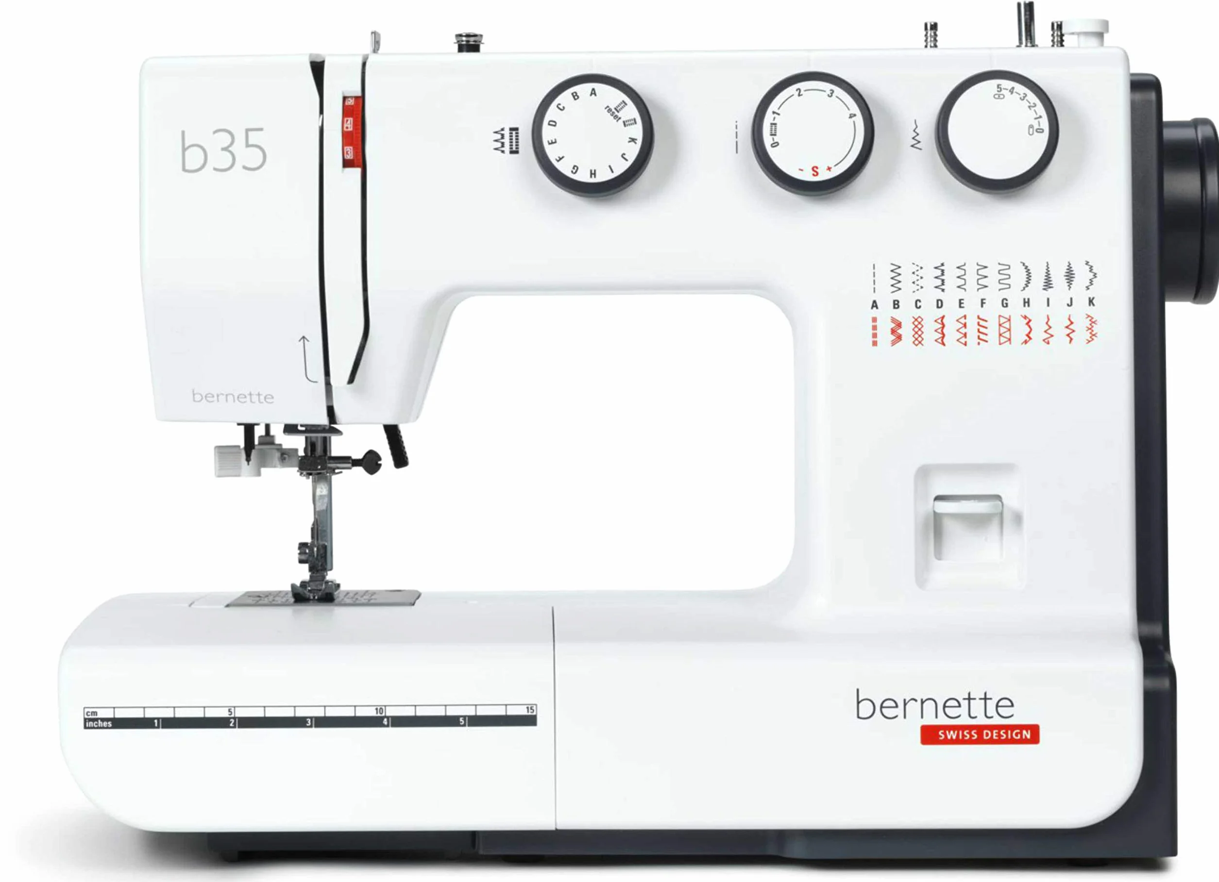 Bernette 35 Máquina de coser de diseño suizo