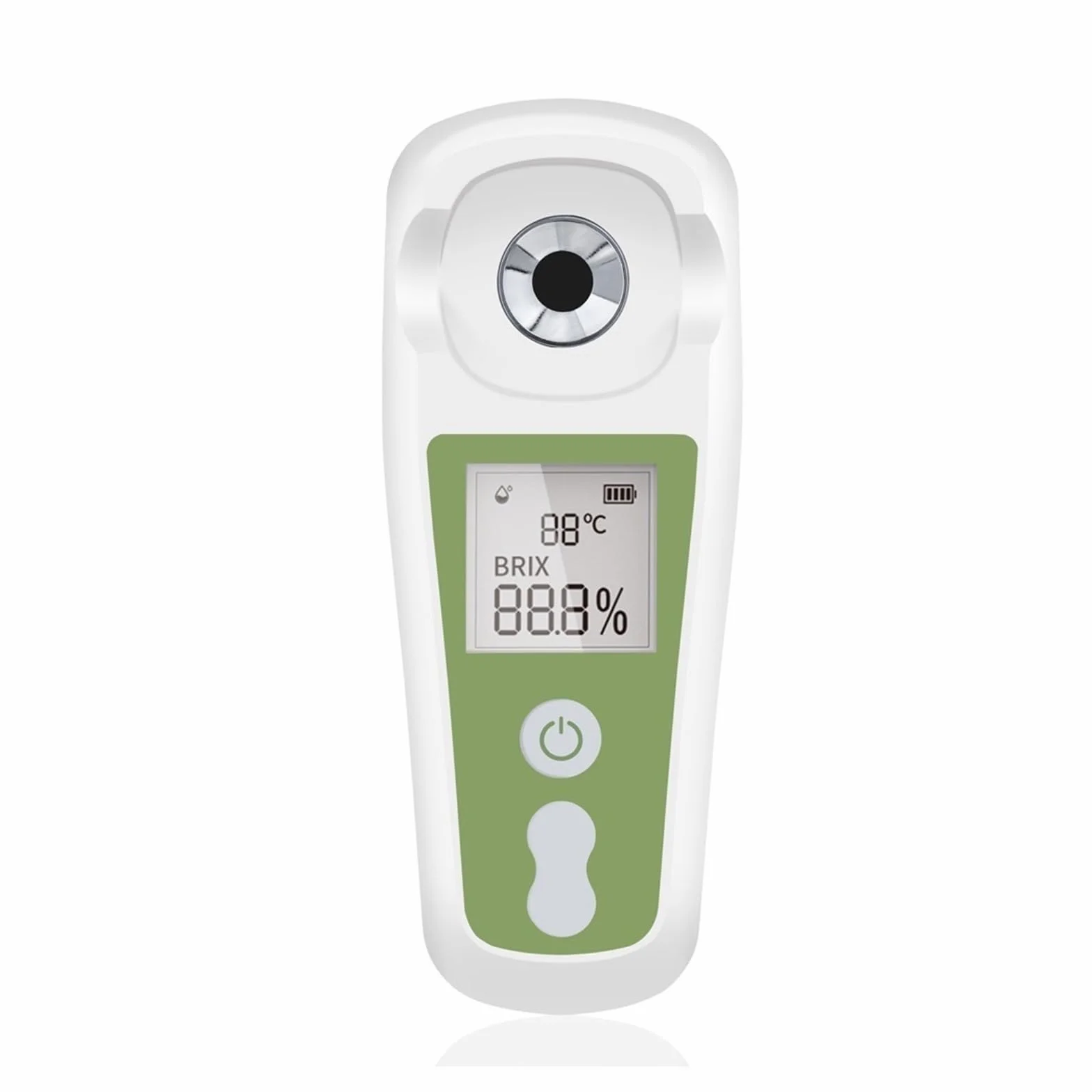 Refractómetro Digital Medidor Brix De Azúcar 0~35% Densímetro De Sacarímetro For Probador De Concentración De Azúcar De Cerveza De Vino De Fruta (Size : GD316)