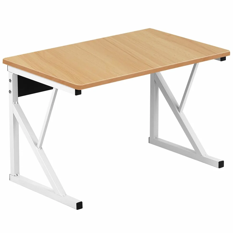 Kedia Estantería extensible para microondas, soporte para microondas, estante de cocina con ganchos, estante para panadería, soporte para microondas (54 x 35 x 34,5 cm, color jaune noix)