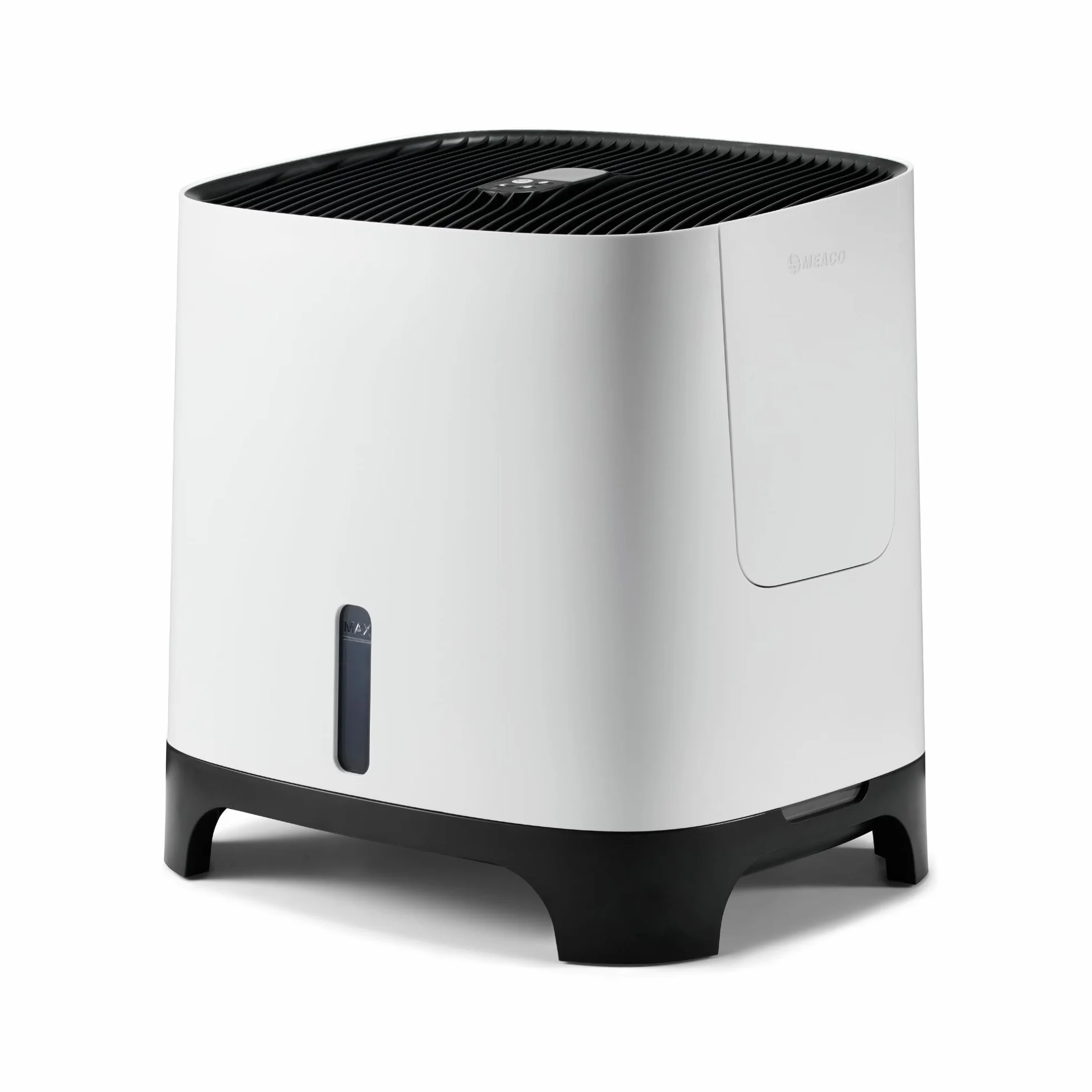 Meaco Armin - Humidificador evaporativo para habitaciones de 89 m2, depósito grande de 4,7 l, para agua blanda y dura, aire puro y perfectamente humidificado, sin residuos blancos, alto rendimiento