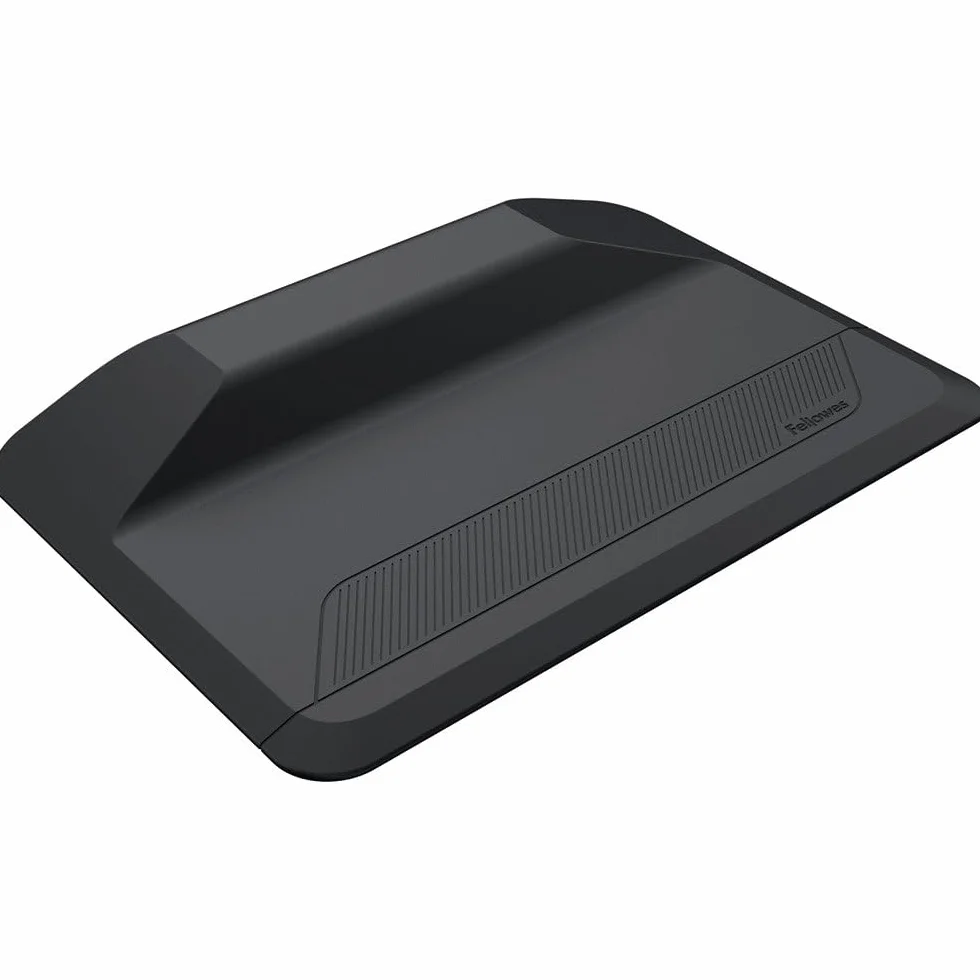 Fellowes - Alfombra ergonómica antifatiga ActiveFusion, Color Negro