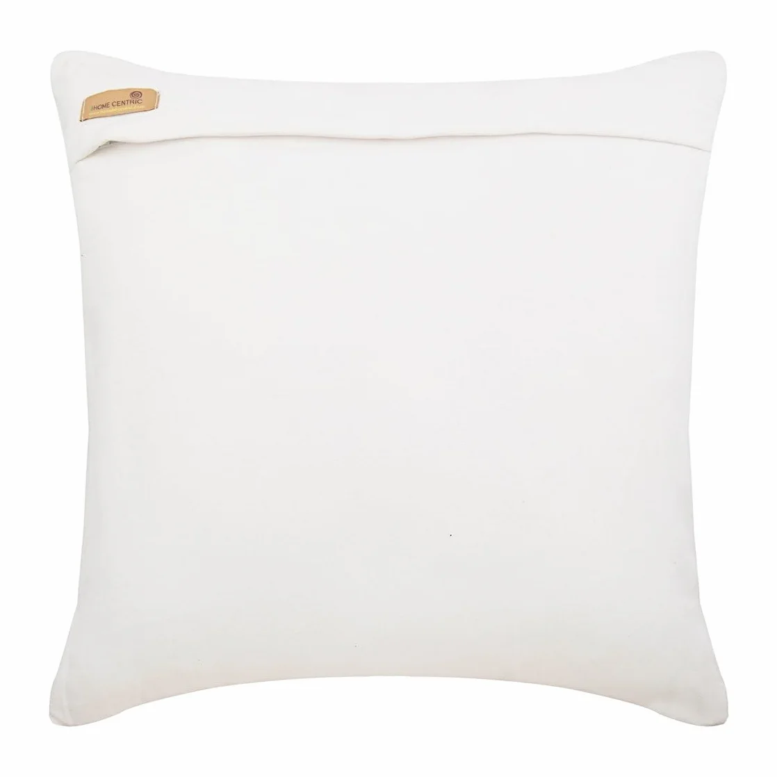 The HomeCentric 55x55 cm Fundas De Almohada Decorativa, Blanco Cubierta De Cojines Decorativos, Hoja De Fieltro Apliques Tema Tropical Fundas De Almohada, Gamuza sintética - Winter Leaves