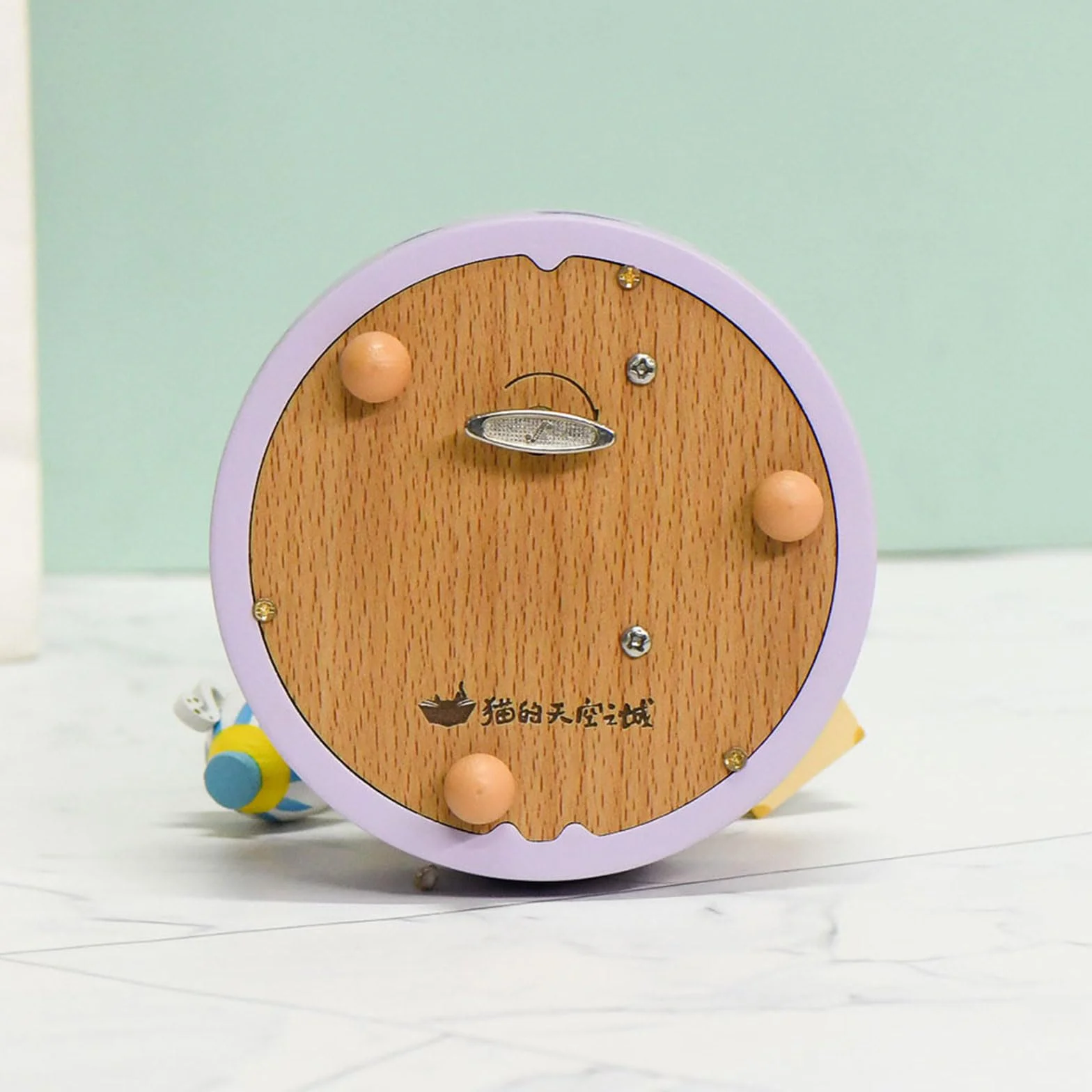Caja de música de Madera con diseño de tiovivo para niños y, decoración navideña, decoración de Dormitorio