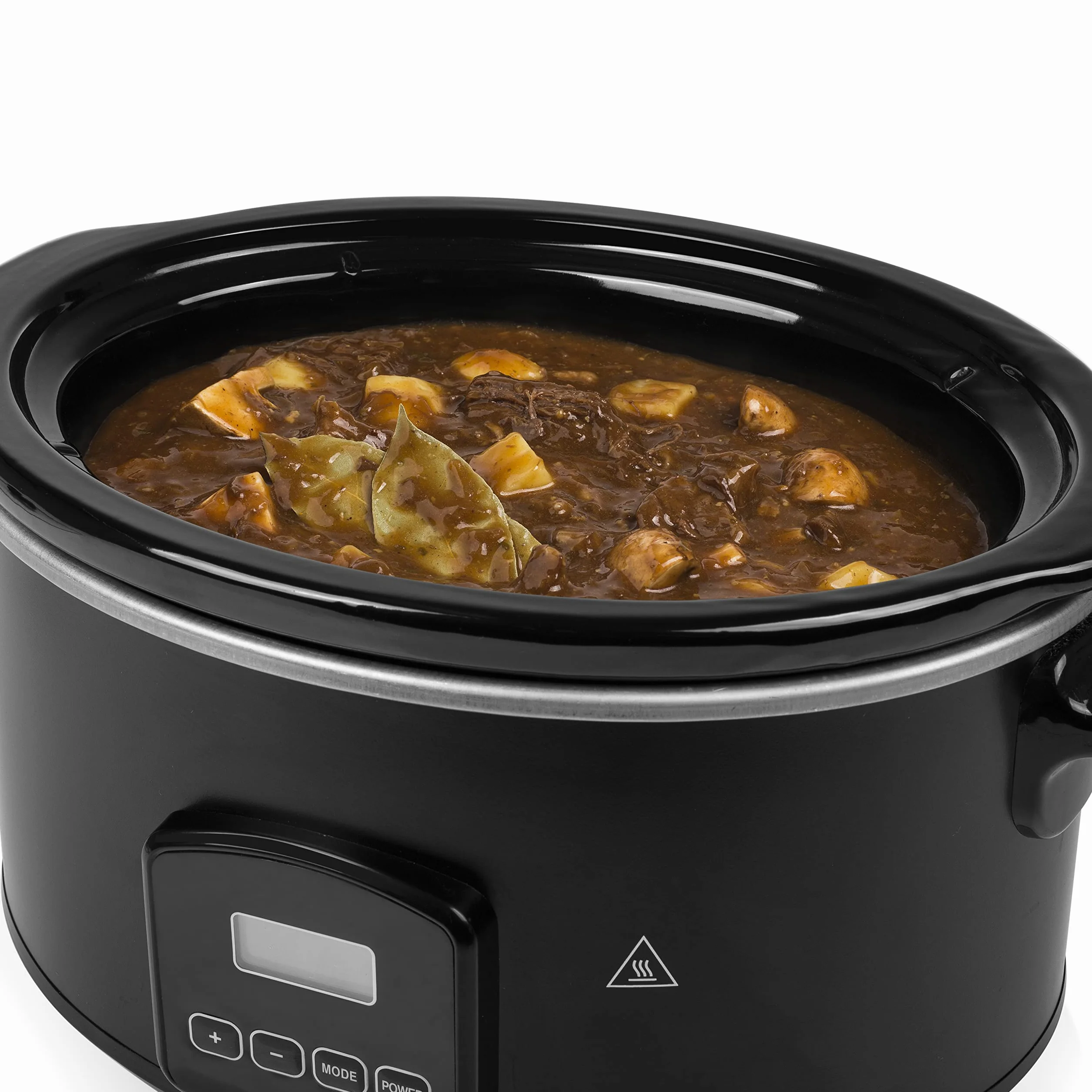 Tristar VS-3920 Olla de cocción lenta digital 4,5 L interior de cerámica temporizador negro