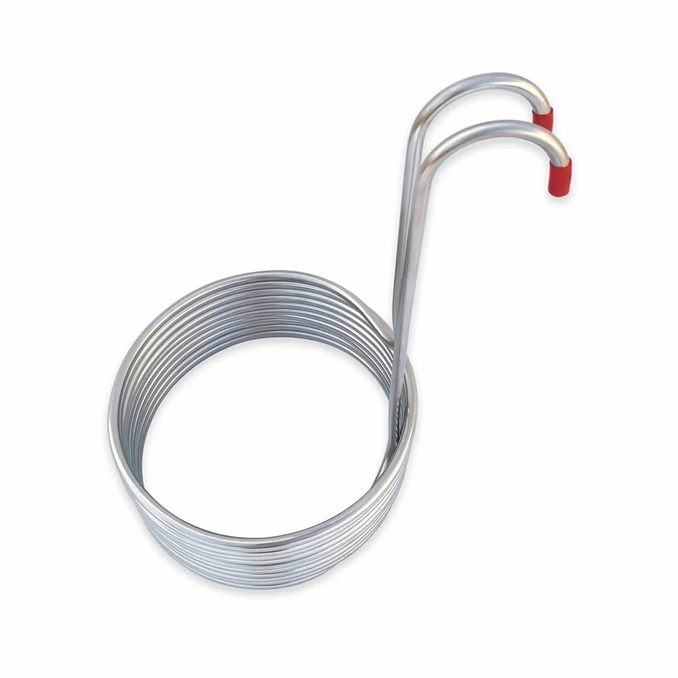 Serpentín de enfriamiento de cerveza de acero inoxidable 304 - Enfriador de mosto por inmersión for elaboración casera