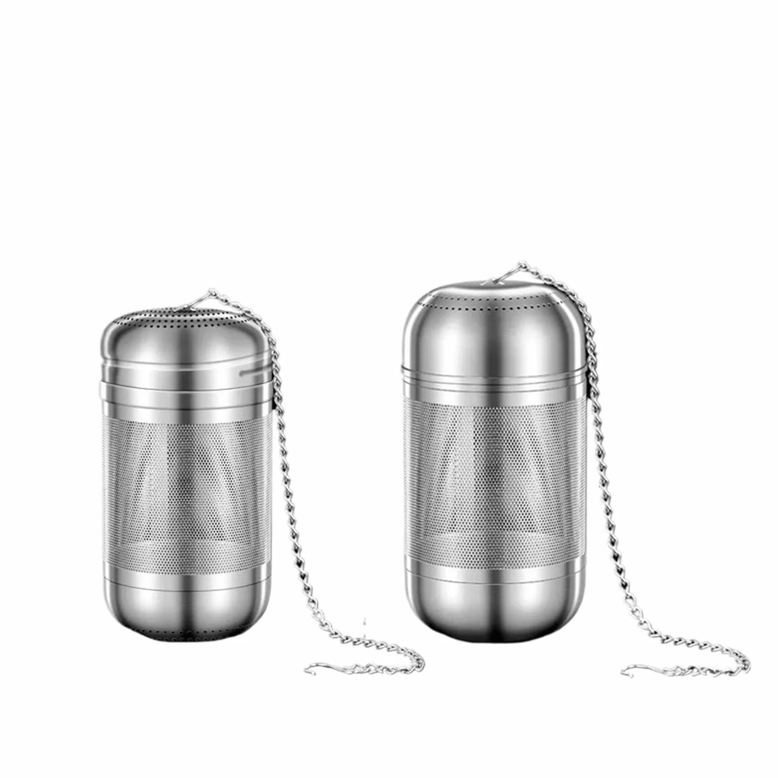 1/2 pieza de colador condimentos acero inoxidable, infusor té, hojas especias, tetera malla fina, utensilios cocina Para Teteras, Tazas De Té Y Tazas