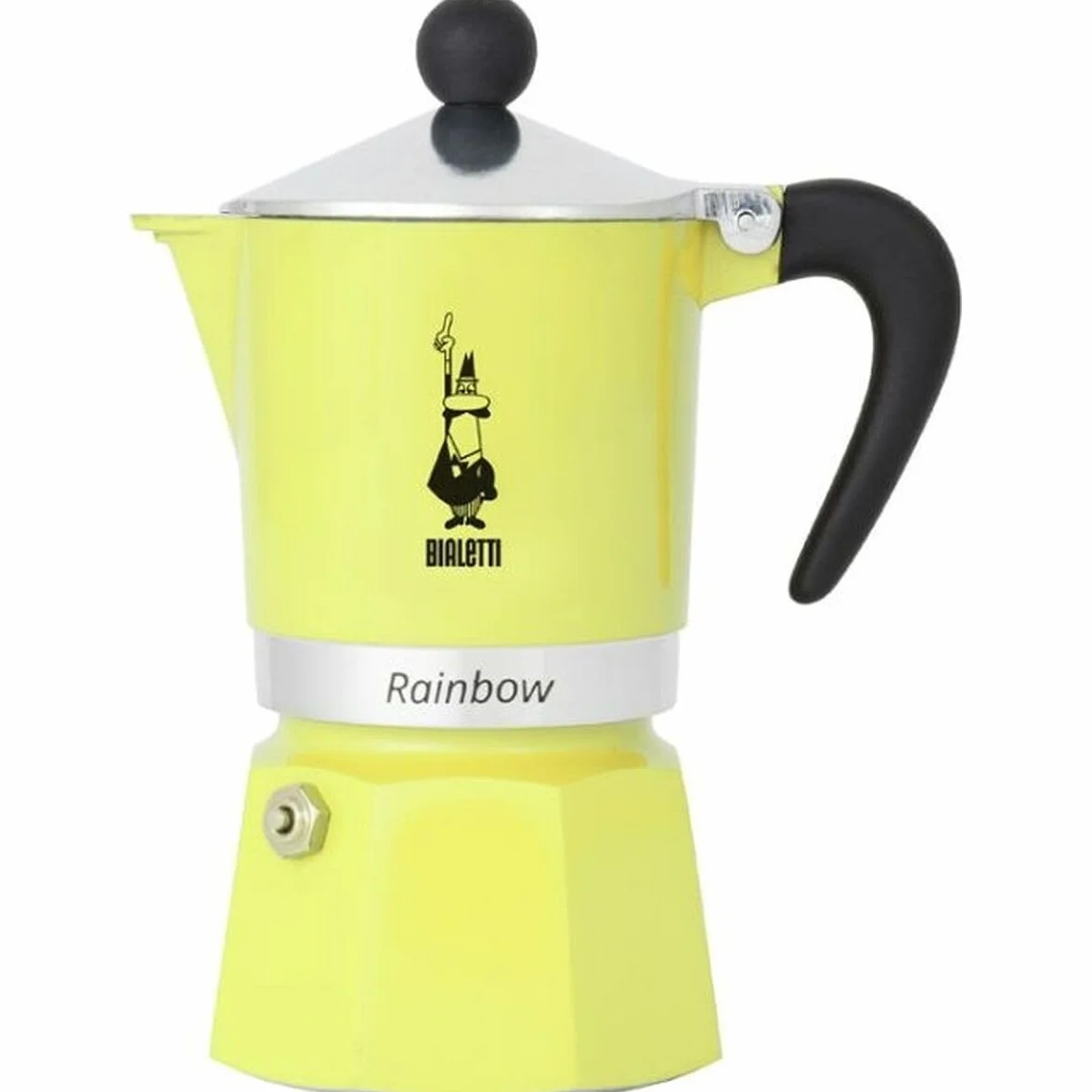 Cafetera Italiana Bialetti Primavera Amarillo Aluminio 270 ml 6 Tazas - Marca: Bialetti - EAN: 8006363043052
