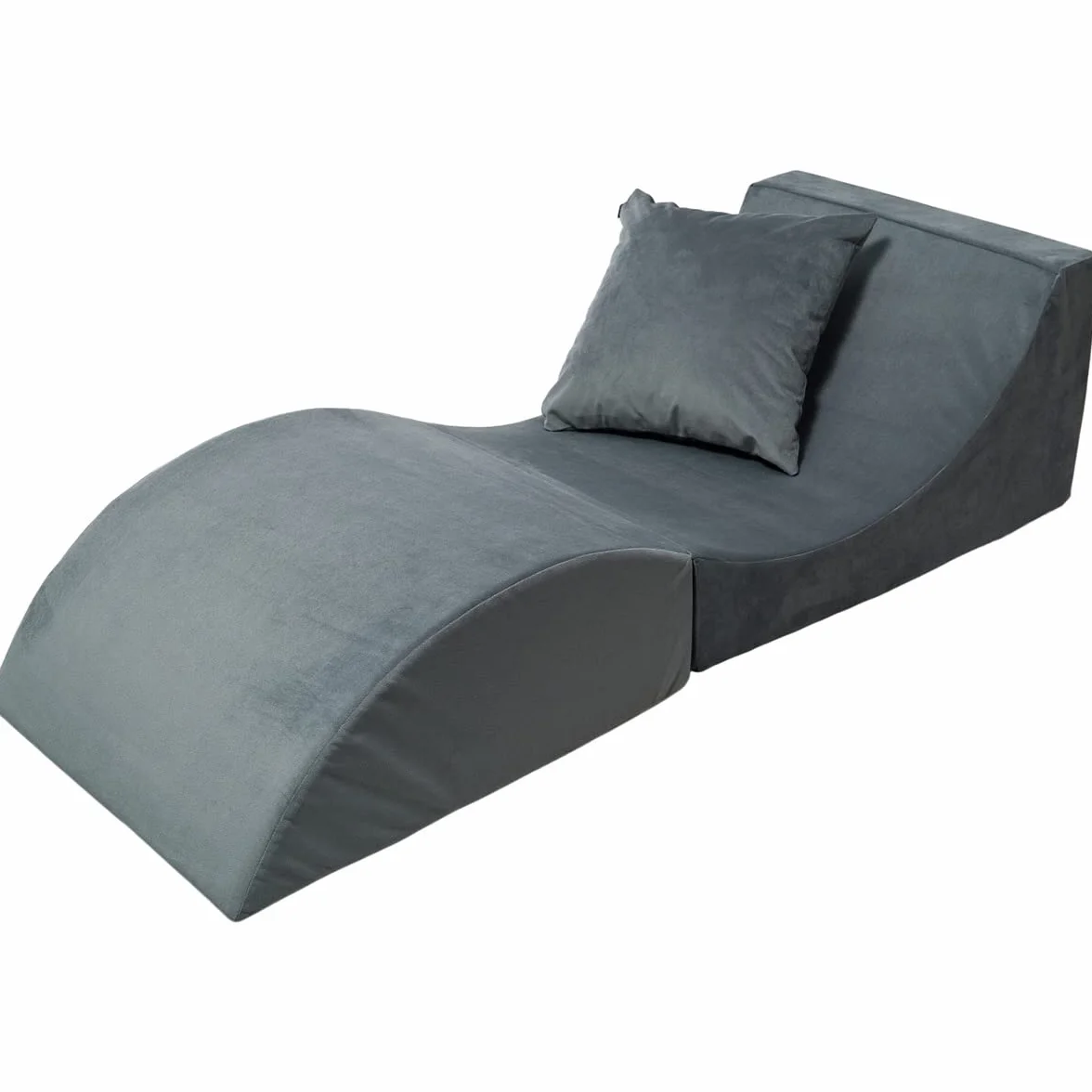 Velinda Sofá Plegable, cómodo, Relajante, 3 en 1, Puff, Mesa