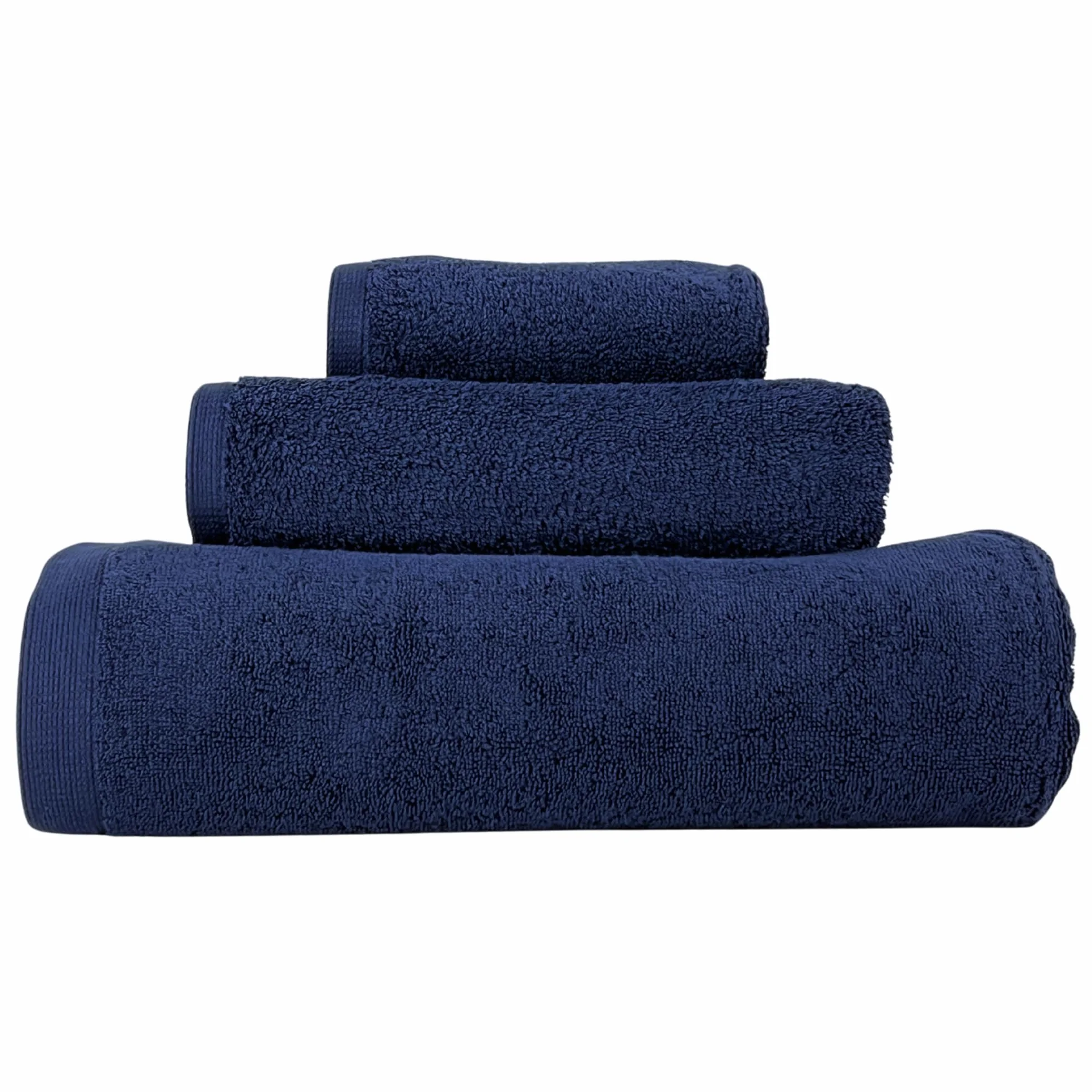 Lincoln & Palm SILVERbac - Juego de toallas turcas de 3 piezas, gruesas, suaves, afelpadas de 700 g/m², calidad de spa y hotel, con infusión plateada, baño de 58 x 30 pulgadas, mano de 30 x 16