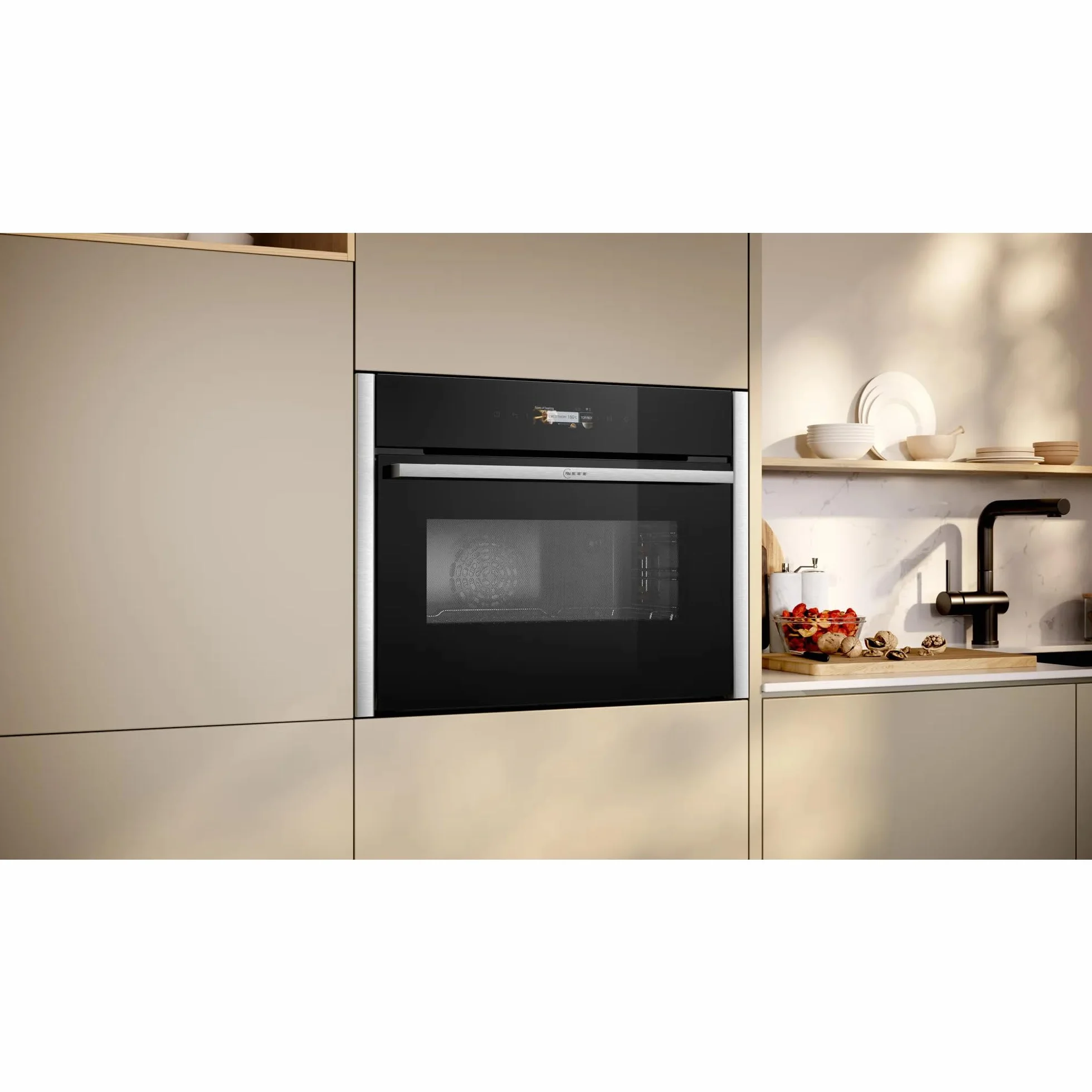 MICRO-ONDES INTÉGRABLE COMBINÉ C24MR21N0 EMAIL 45L HOME CONNECT NOIR