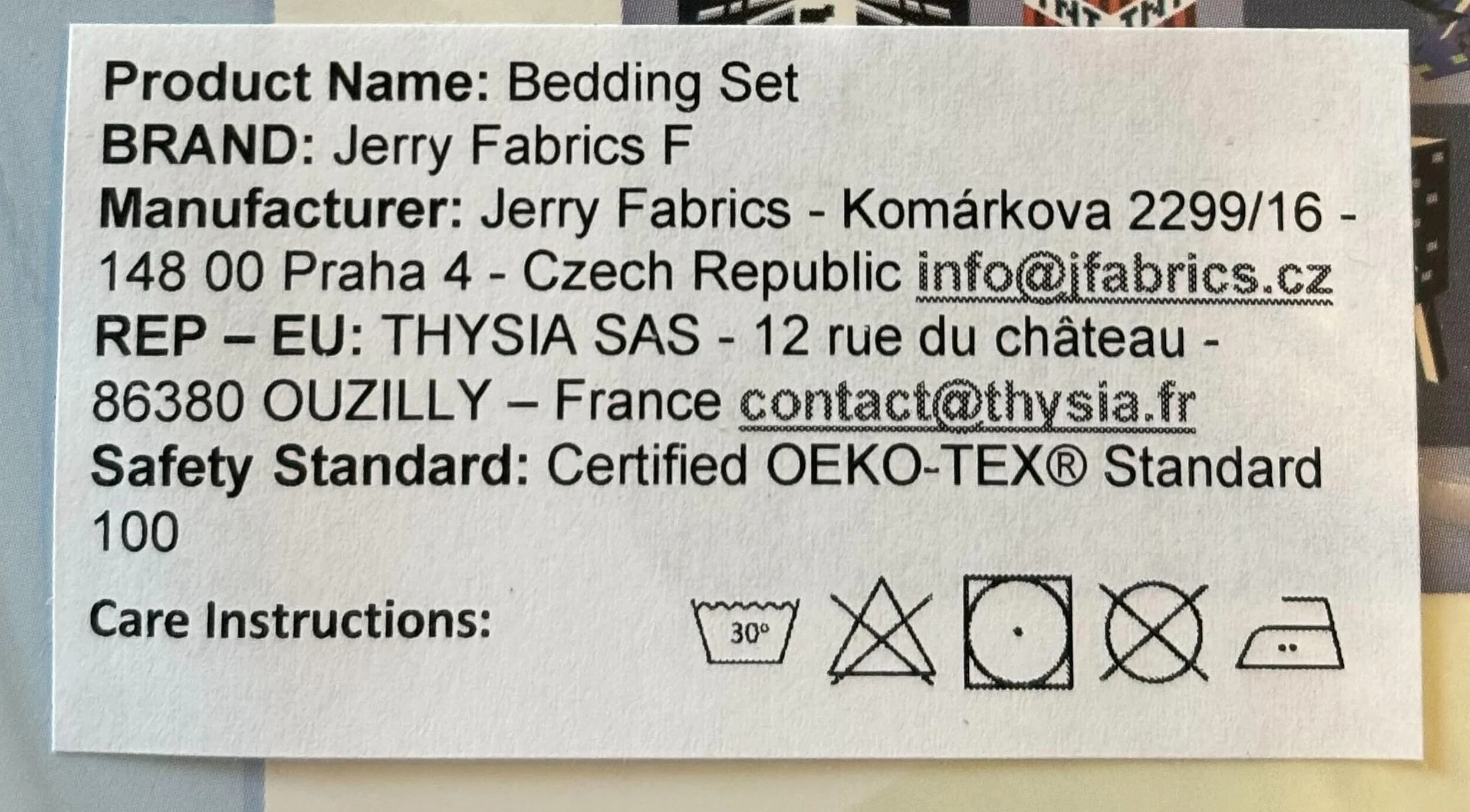 Jerry Fabrics F – Sábana bajera – Azul – 1 pieza – 1 persona – Esquinas elásticas – 90 x 200 cm – 100% algodón