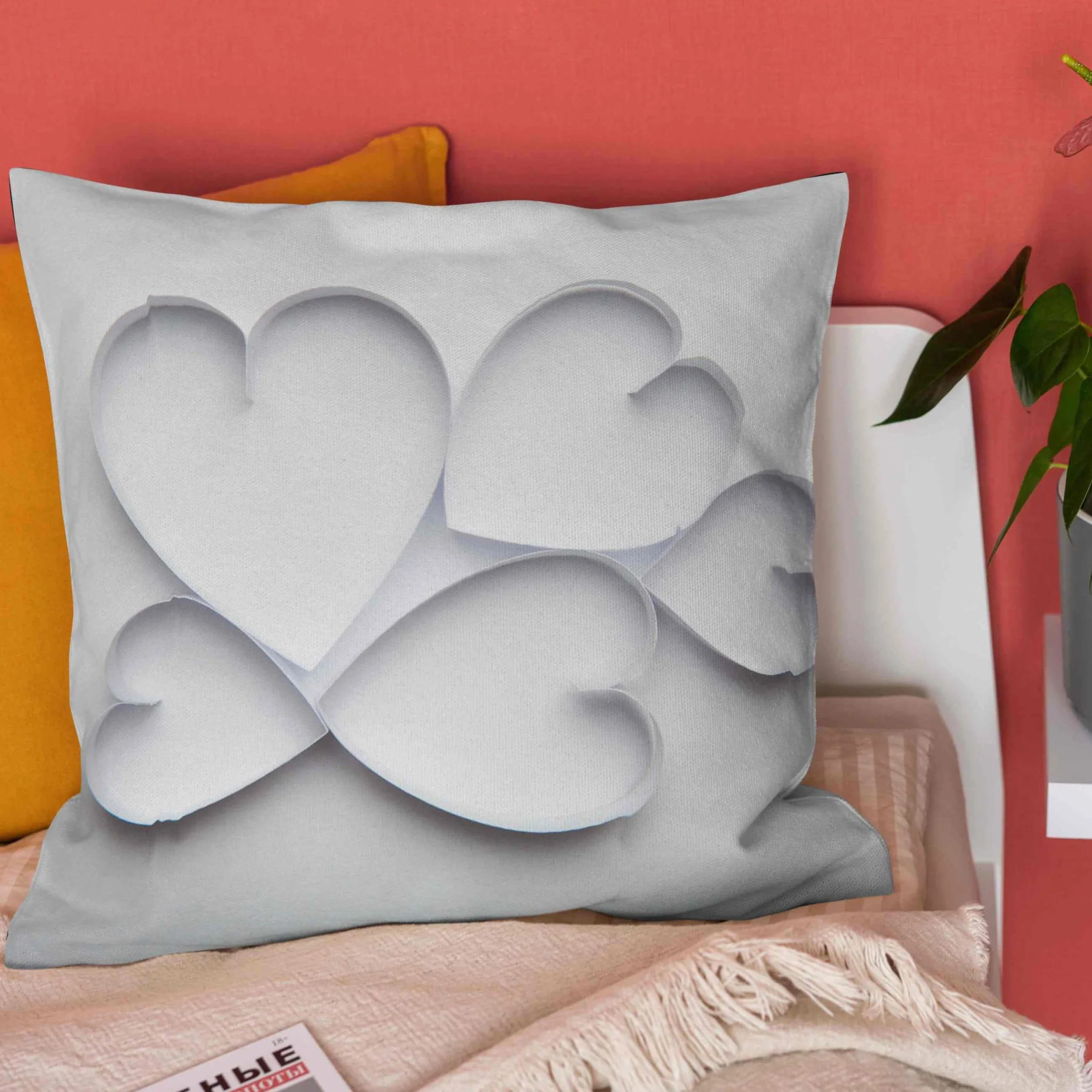 Funda de cojín de lino para habitación de niños, para exteriores, 50 x 50 cm, funda de cojín decorativa, fundas de cojín decorativas para comedor, sala de estar, sofá, decoración de 4 piezas