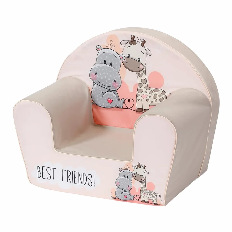 knorr toys Sillón Infantil Best Friends, Multicolor, 0.34 0.436 m x 0.524 m (KNORRTOYS.COM GmbH knoortoys_68335)