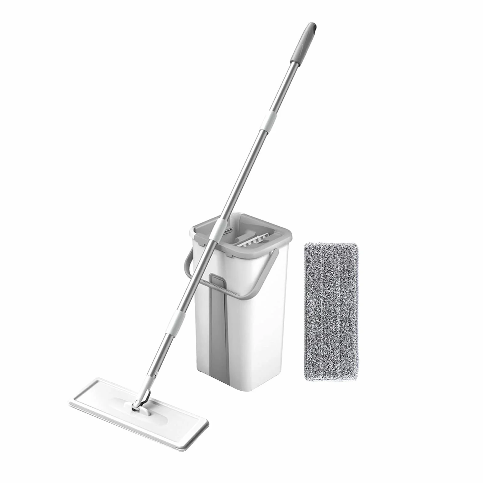 Squeeze Mop Home Sistema de Limpieza de Suelos con Cubo Mopp Pad Limpieza de Suelo Mopa Hogar Limpiador de Suelo Squeeze Mopa de Limpieza
