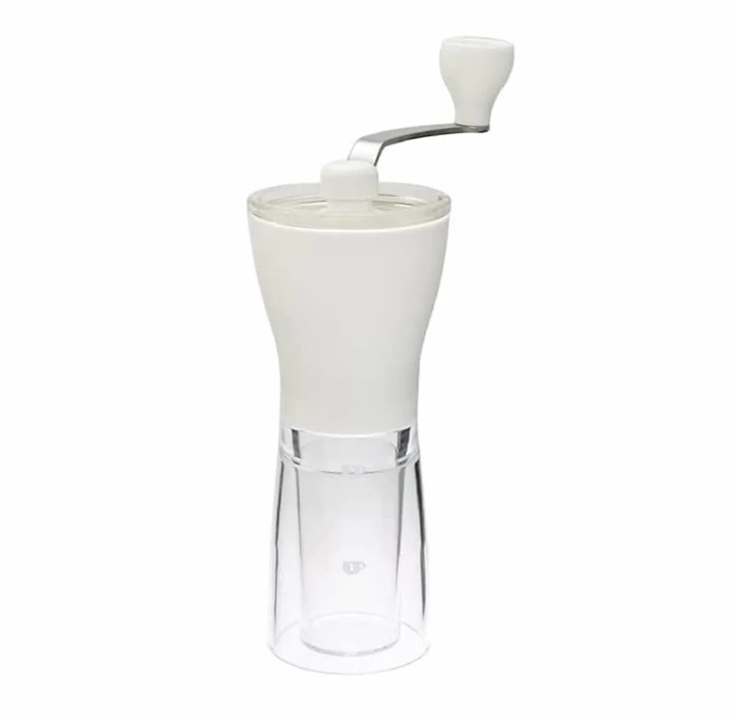 Molinillo Café Molino Cafe Molinillo Ajustable, Molinillo Manual De Café, Molinillo Manual De Granos De Café, Molinillo Manual Portátil para El Hogar Moledor De Cafe(White)