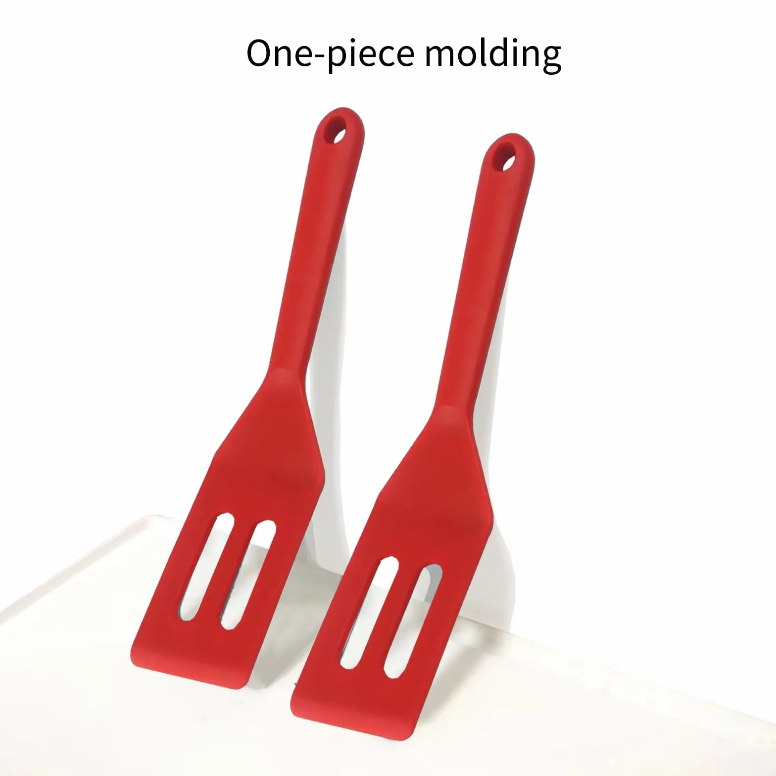 Espátula pequeña, 2 piezas pequeñas de silicona flexible para utensilios de cocina antiadherentes