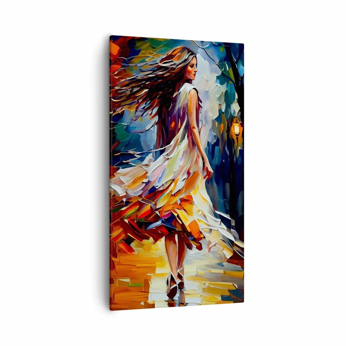 ARTTOR Cuadro Decorativo 55x100 cm Moderno Vertical Personas Moda - 6210 | Cuadro sobre Lienzo Grande Arte mural Decoración del Hogar Salón Dormitorio Cocina sobre Lienzo Cuadros de Pared Estilo