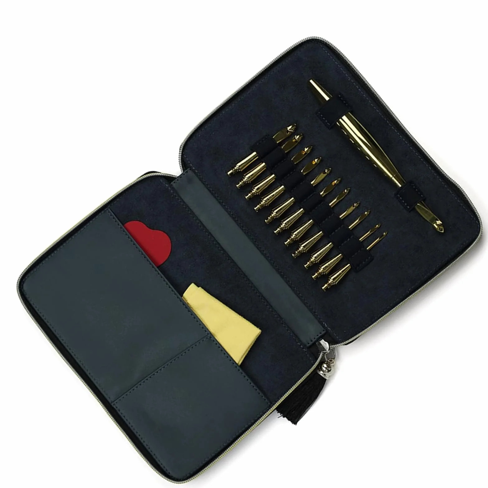 Hangsu Herramientas de tejer de varios tamaños con ganchos extraíbles y estuche compacto para manualidades, tamaño de punto desmontable