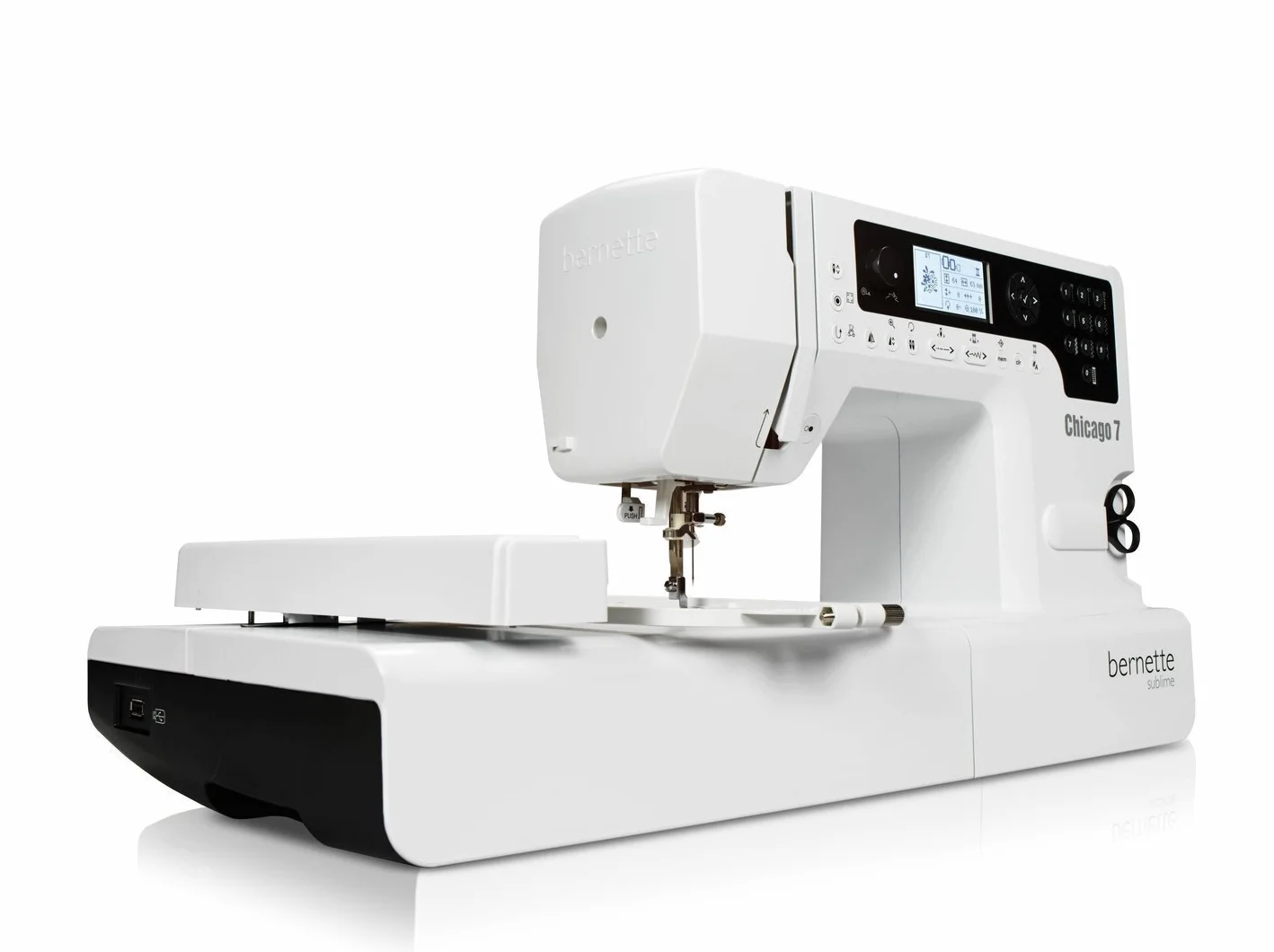 BERNINA 4260366210536 - Maquina de Coser y Bordar Bernette Chicago 7