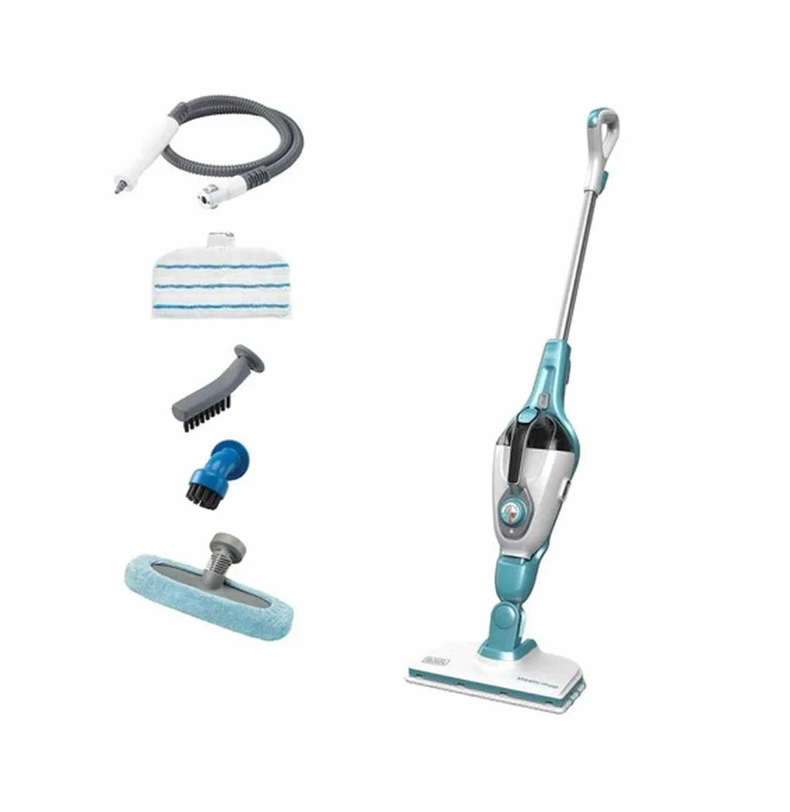 BLACK+DECKER FSMH1321 Mopa a vapor 7 en 1 de 1600W 500 ml