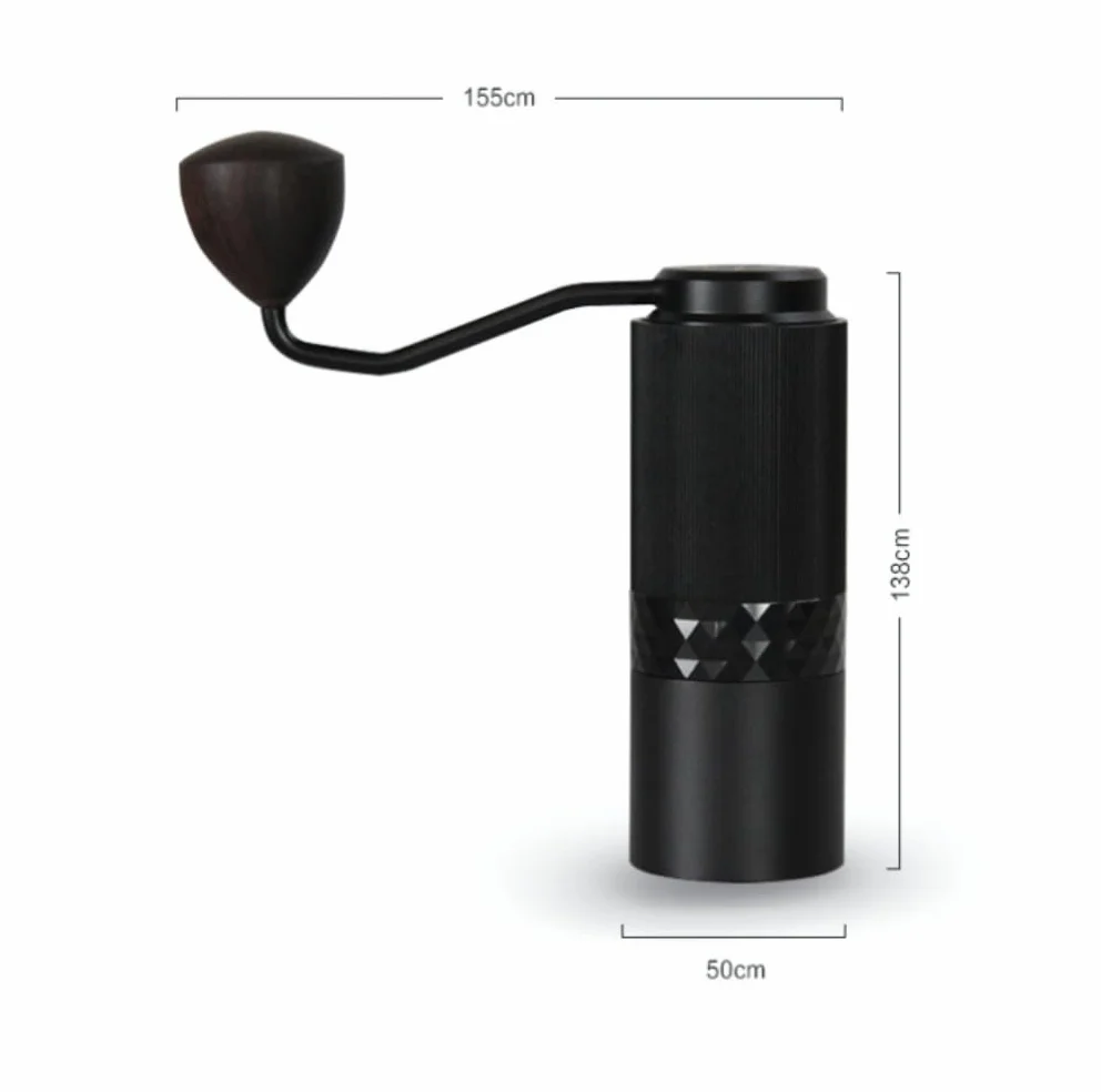 Molinillo de Café Molino de Café Rectificadora Duradera De Acero Inoxidable Para El Hogar, Molinillo De Café Manual De Espesor, Molinillo De Manivela Molinillo Cafe Molinillos de Café ( Color : Grün ,