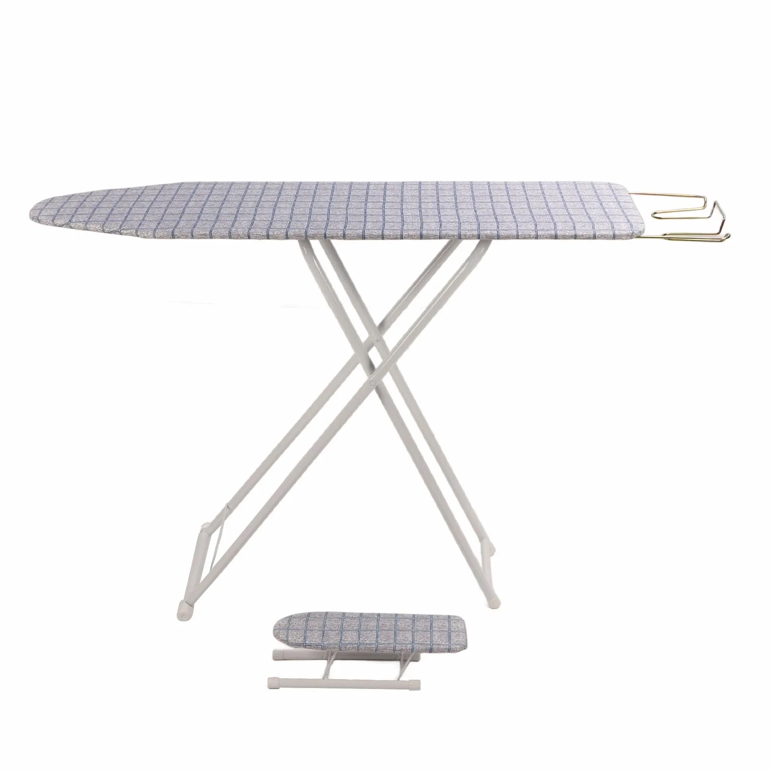 Rengue Tabla de Planchar Plegable de Mesa con Soporte para Plancha Tabla de Planchar Plegable de Compacta de 42 Pulgadas de Largo Ahorro de Espacio con Soporte para