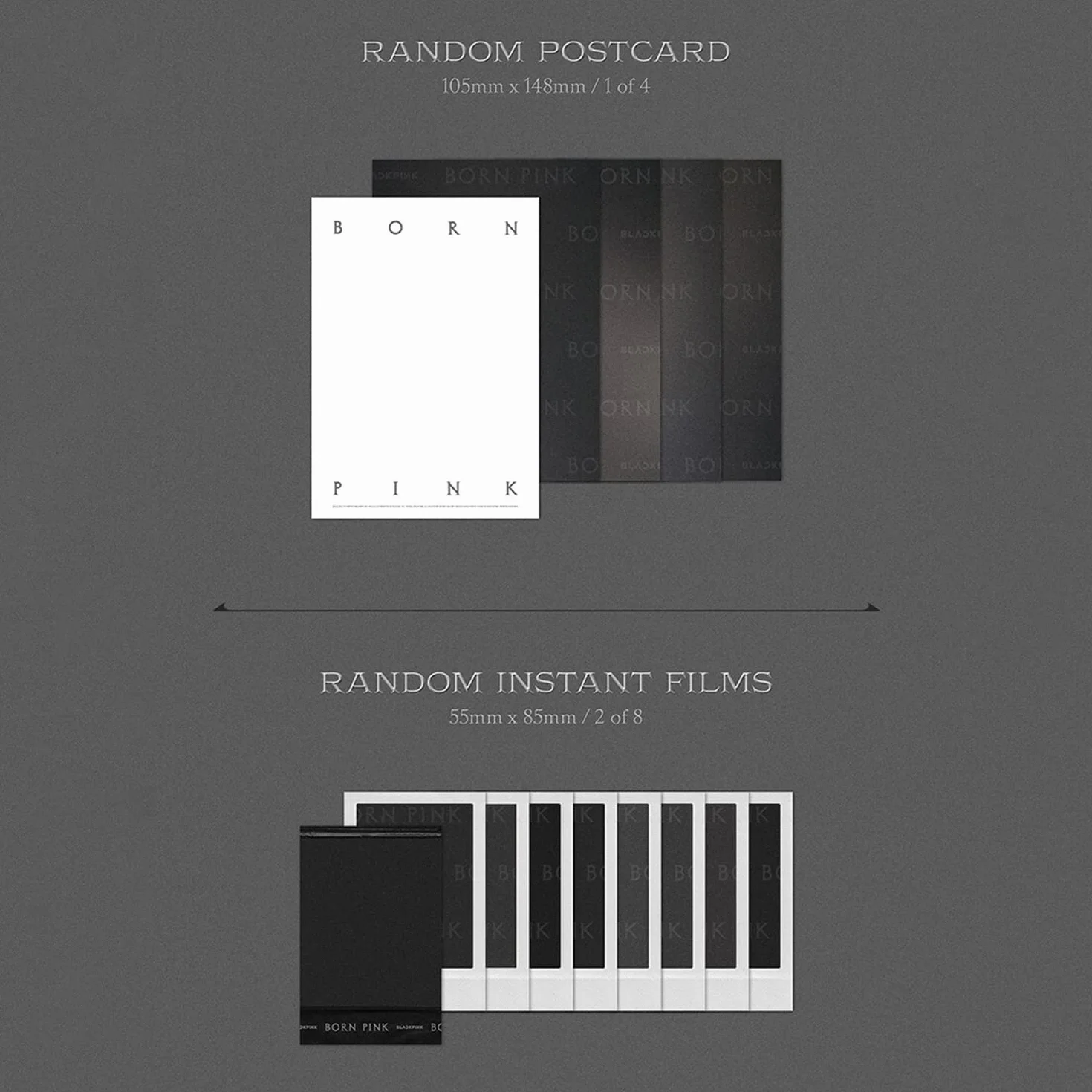 BLACKPINK BORN PINK BLACK Ver. CD Photobook Set