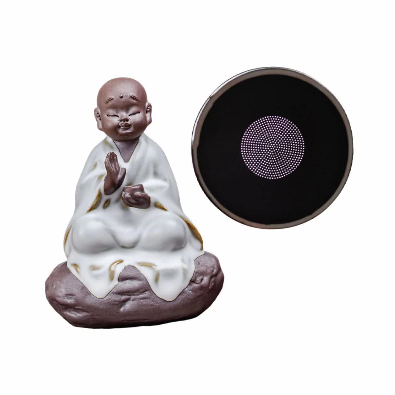 BESTOYARD Infusor de Té de Cerámica Diseño Clásico y Desmontable, Accesorio Multifuncional Adecuado para Ambientación de Mesa de Té el Hogar