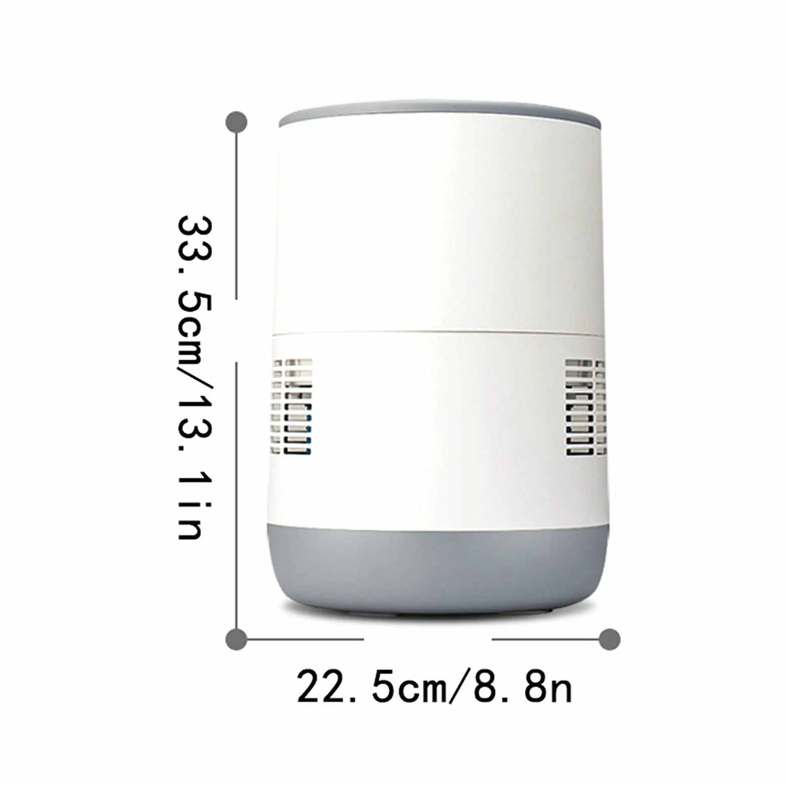 purificador de aire y humidificador Humidificador de niebla fresco, humidificadores de aire ultrasónico for bebés de dormitorio Inicio, apagado automático, Super tranquilo filtro humidificador
