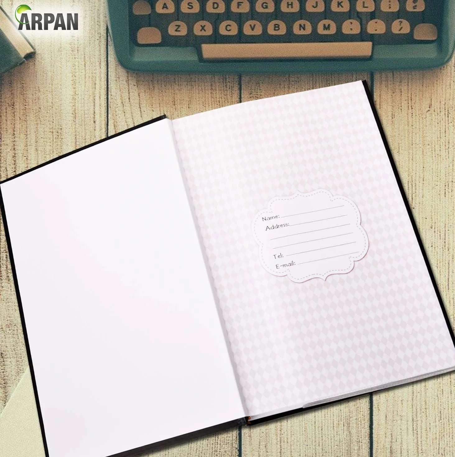 ARPAN - Álbum de Notas para Fotos de 300 x 4 x 6 Pulgadas, Color Negro (66 x 10 x 44 cm)