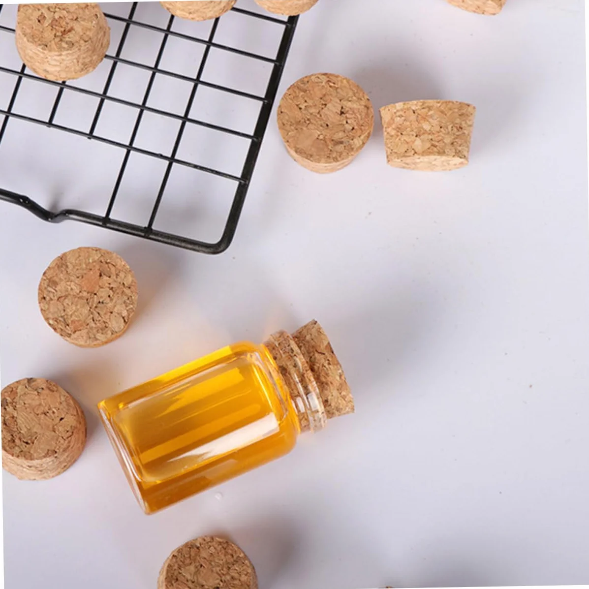 Cabilock 2 Juegos De Tapones De Corcho para Botellas De Vino para Elaboración Y Conservación Casera De Vino (60 Unidades)
