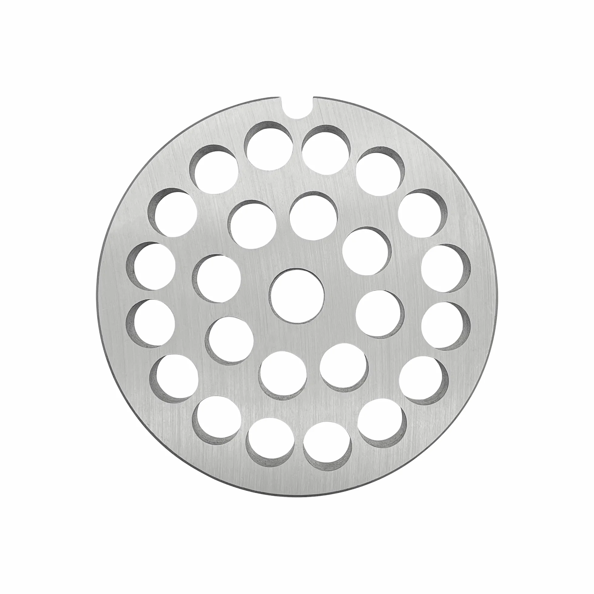 Discos de acero inoxidable #22 para moler carne, cuchillas compatibles con molinillos de carne, discos de corte resistentes (placa de 3/8 agujeros)