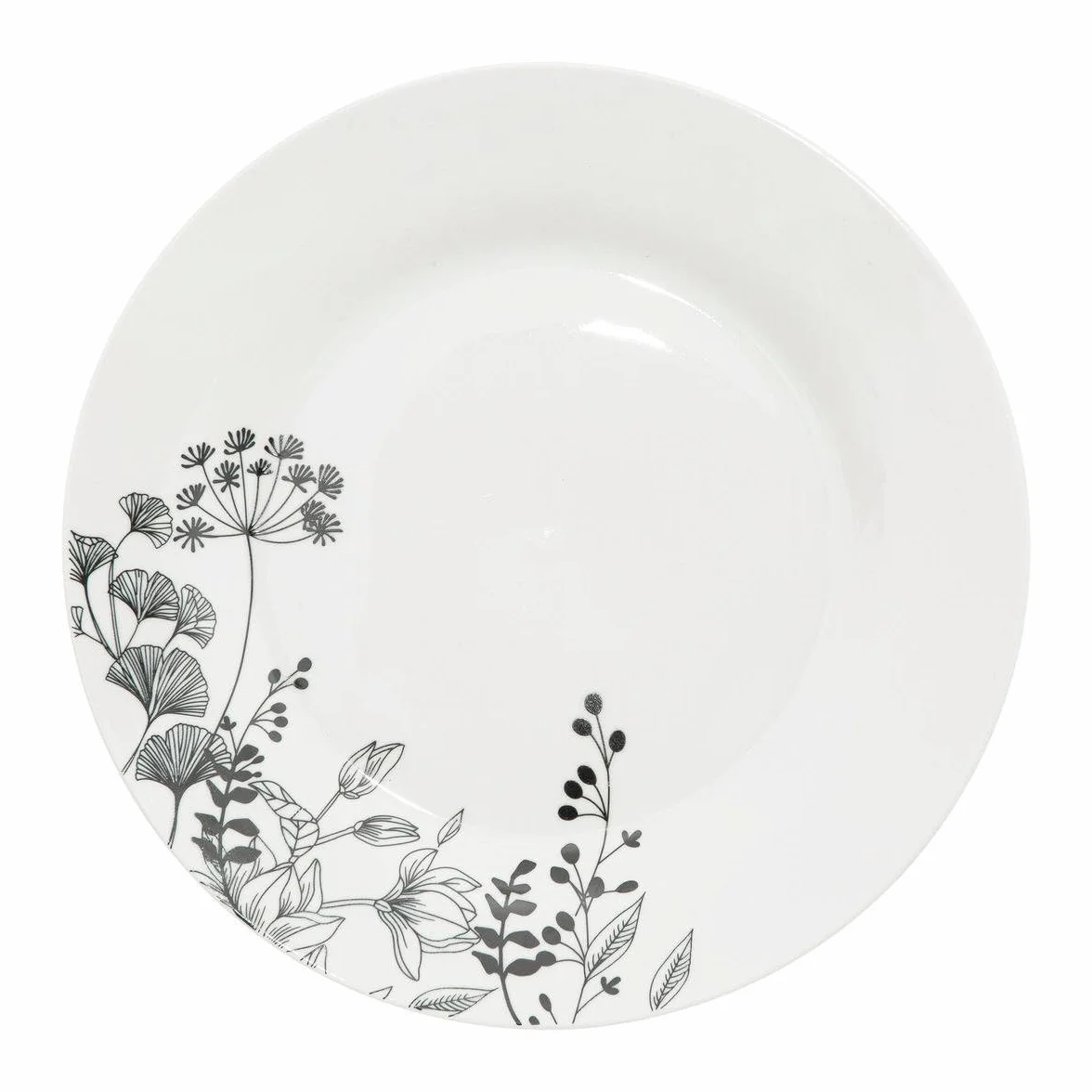 Servicio de vajilla de 18 piezas White Floral