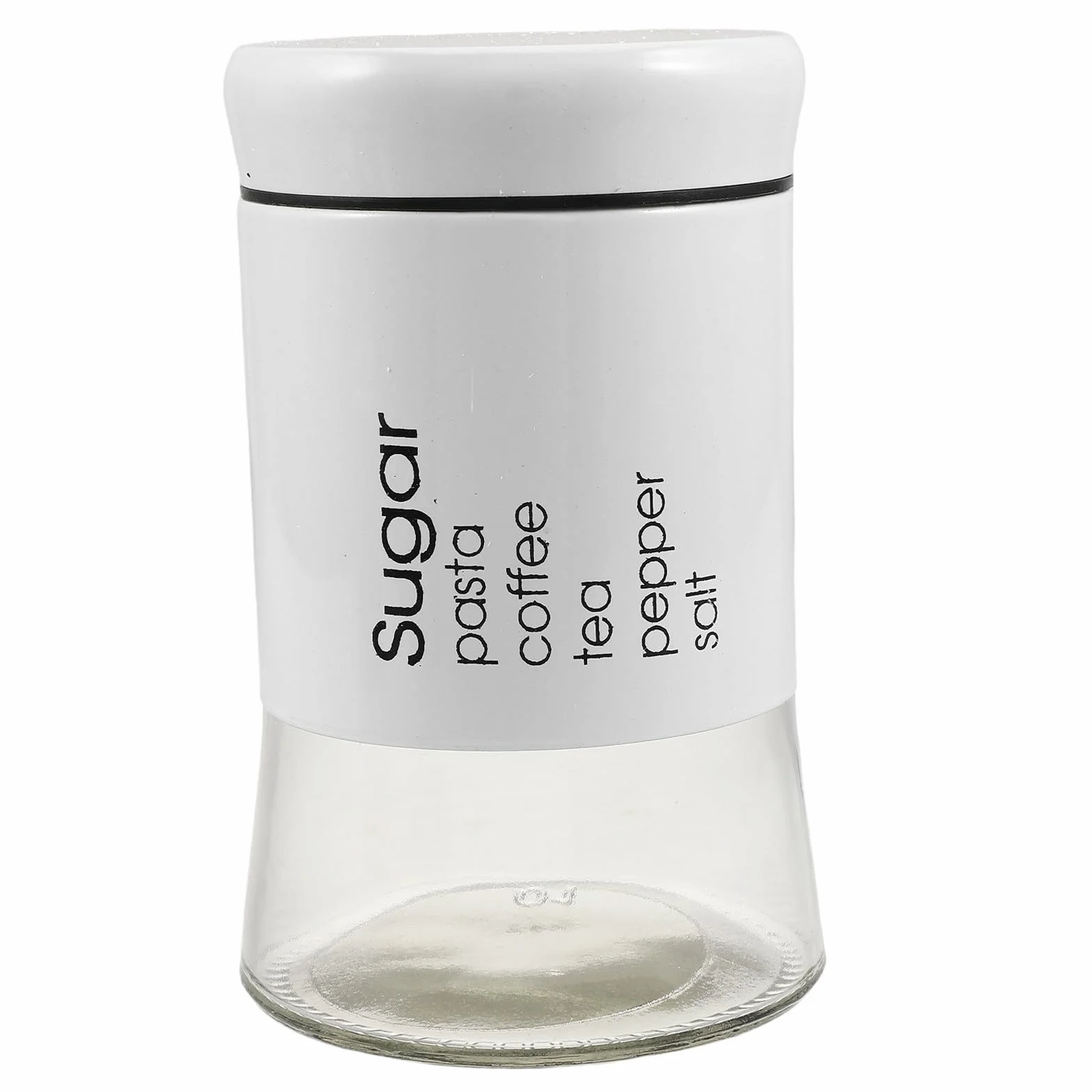 OUNONA 3 tarros de cristal de 600 ml con boca ancha, herméticos, con tapa, ideales para almacenar alimentos secos, té y café. Organizadores de despensa lavables y reutilizables, perfectos para
