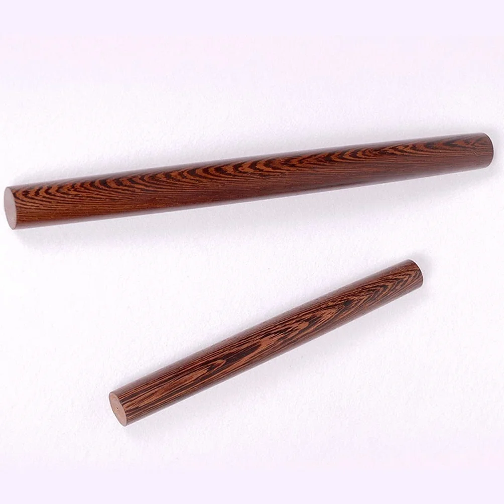 Rodillo de madera de haya,Rodillo macizo, Rodillo de masa Rodillo de madera maciza Suministros for hornear Pasta Pizza Masa Pastelería Rodillo Cocina Hogar 11.02x0.98 pulgadas Rodillos