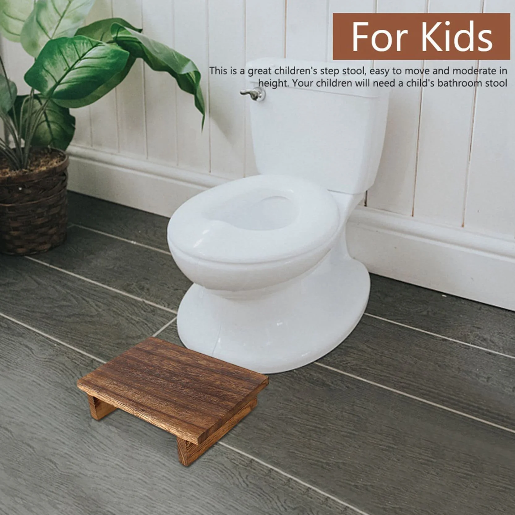 Taburete de madera resistente para adultos, cama alta, cocina, baño y armario, taburete para un alcance seguro y cómodo, perfecto para uso doméstico