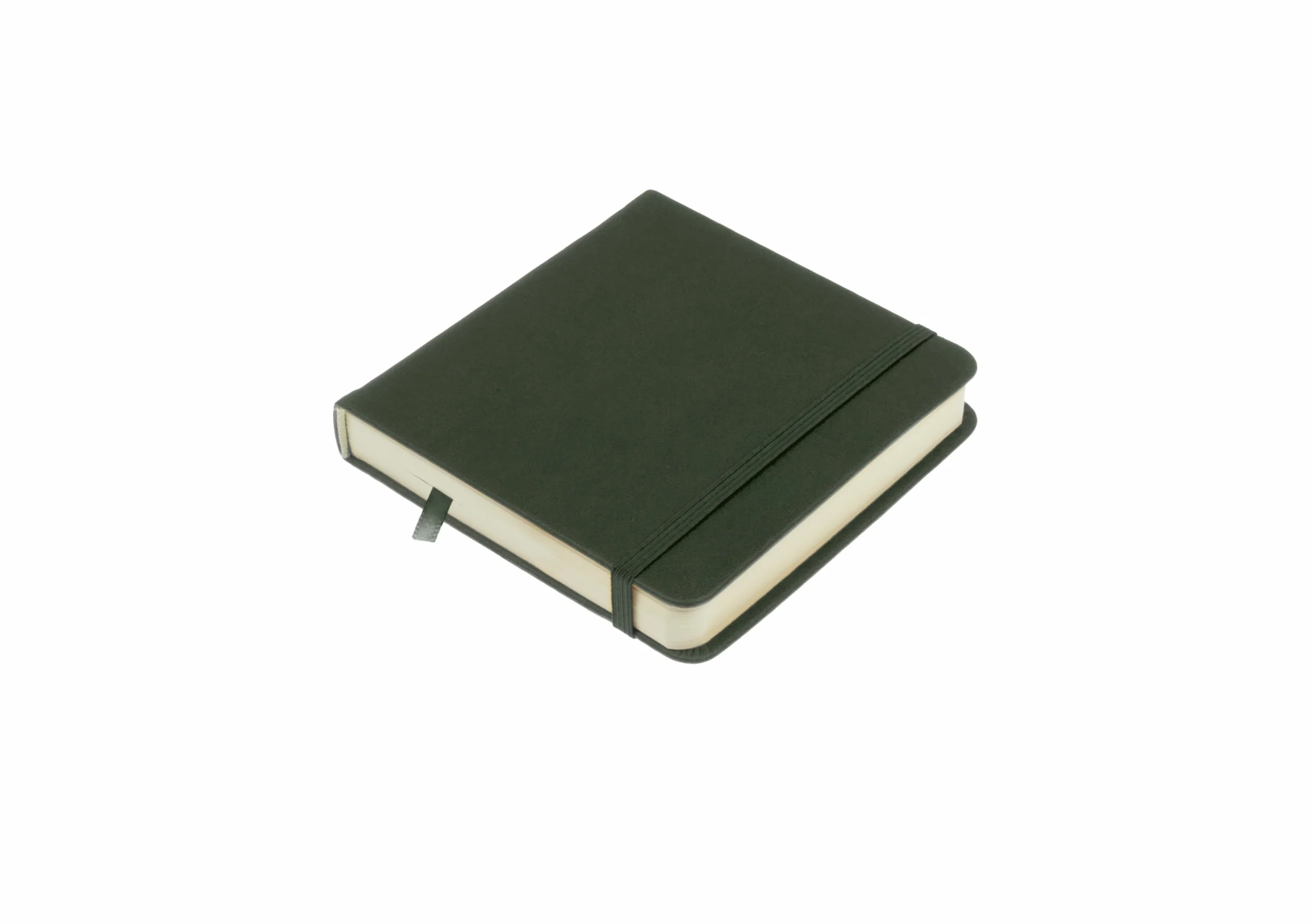 Kangaro Cuaderno de dibujo tapa dura 12x12 cm 80 hojas 140 g papel crema Forest Green