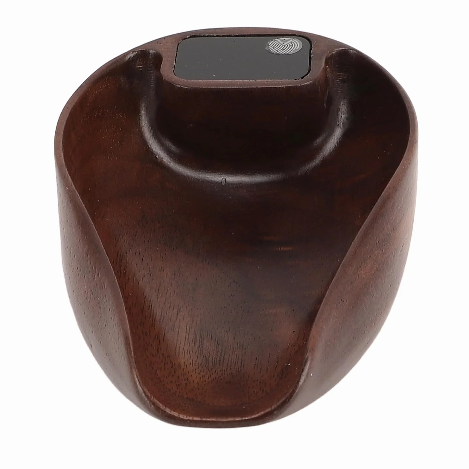 Báscula de café, báscula de té de madera, mini vaso dosificador digital de alta precisión de 0,01 oz, de 0,3 a 200 g con pantalla LED para accesorios de pesaje de cocina