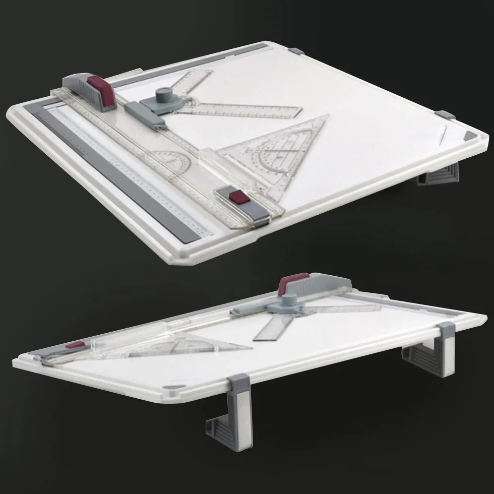 A3 tablero de dibujo de conjunto de tablero de dibujo A3 con movimiento paralelo
