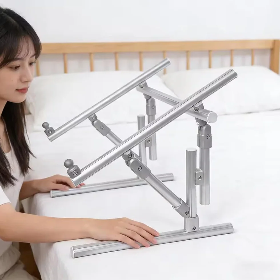 Soporte para punto de cruz, soporte ajustable de aleación de aluminio para punto de cruz y bordado con tensión de trinquete, soporte para bastidor de bordado artístico (70 cm)