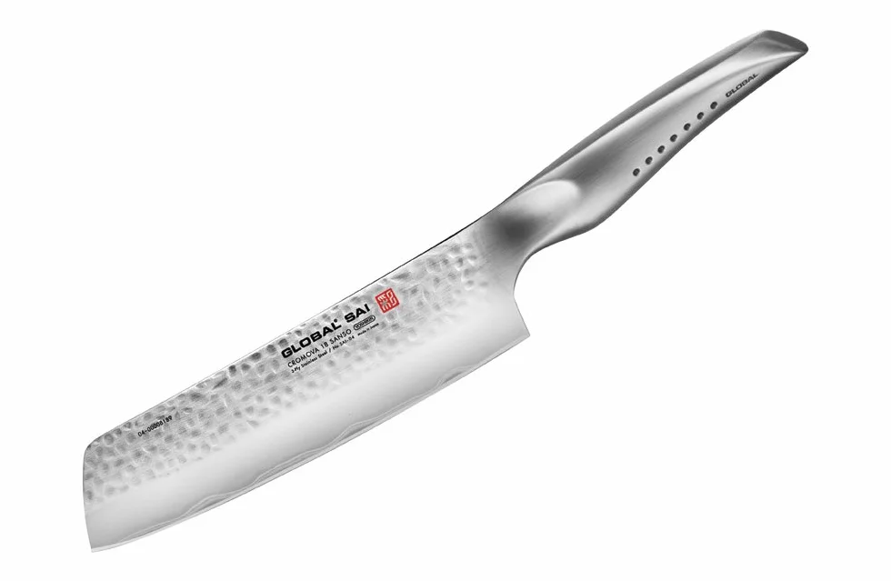 Global - Cuchillo de Cocina de Acero Inoxidable