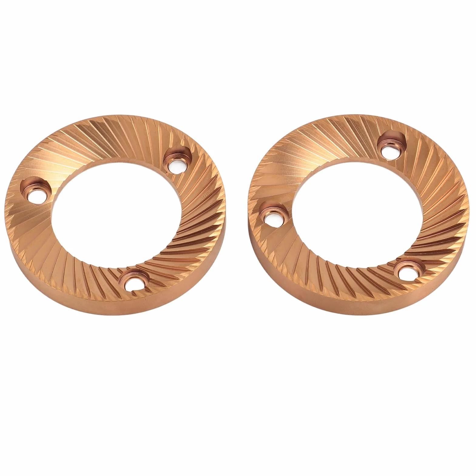 Juego de Rebabas Planas para Molinillo de café de 2 Piezas, Molienda de de Rebabas Planas Multiusos de 64 Mm para DF64 DF64P DF64E DF64V para Molinillo de café Ceado E5P E6P