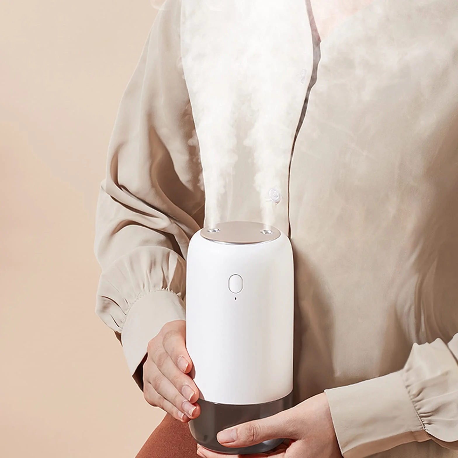 purificador de aire y humidificador Humidificador de niebla fresco, humidificadores de aire ultrasónico for bebés de dormitorio Inicio, apagado automático, Super tranquilo filtro humidificador