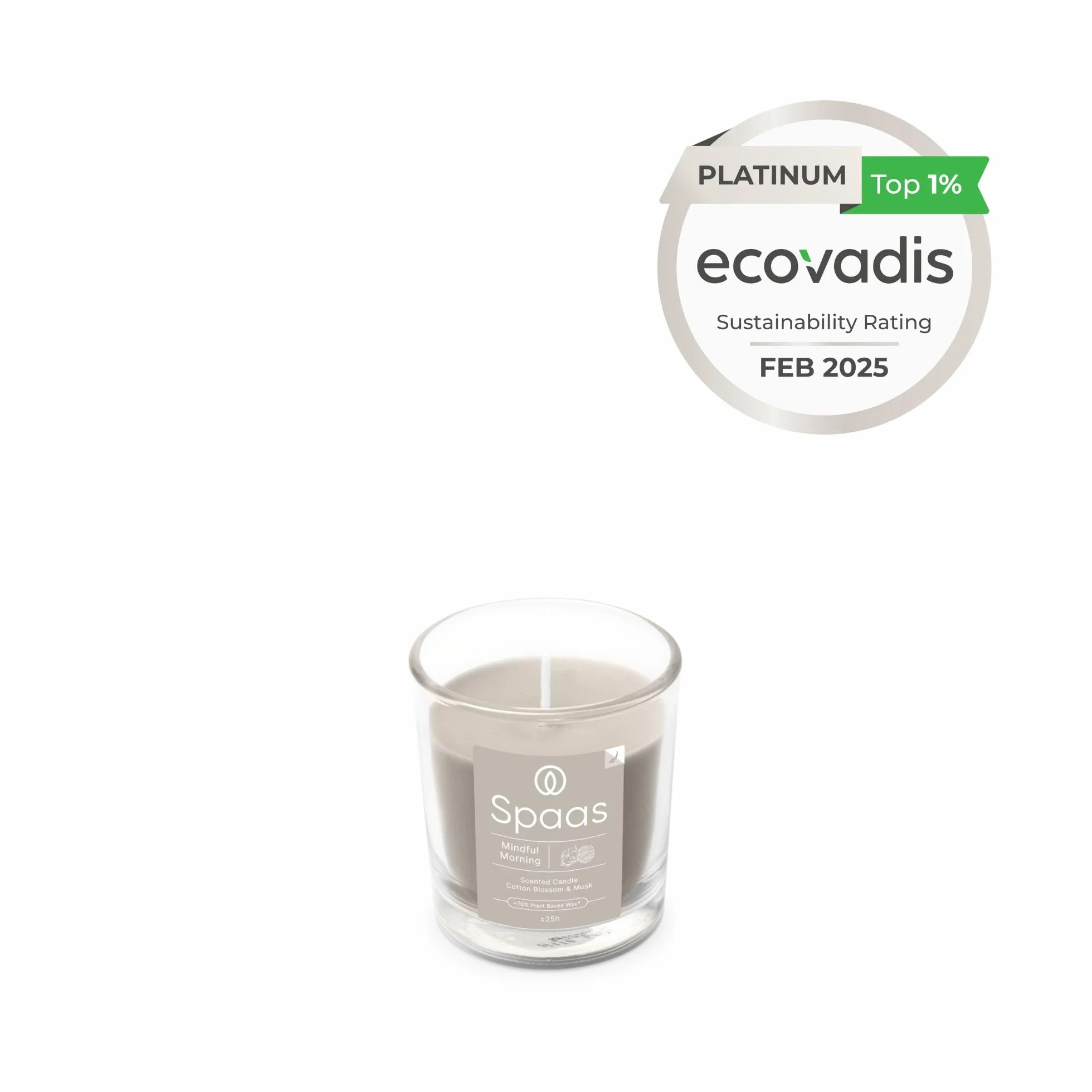 Spaas Vela perfumada Mindful Morning 25 h